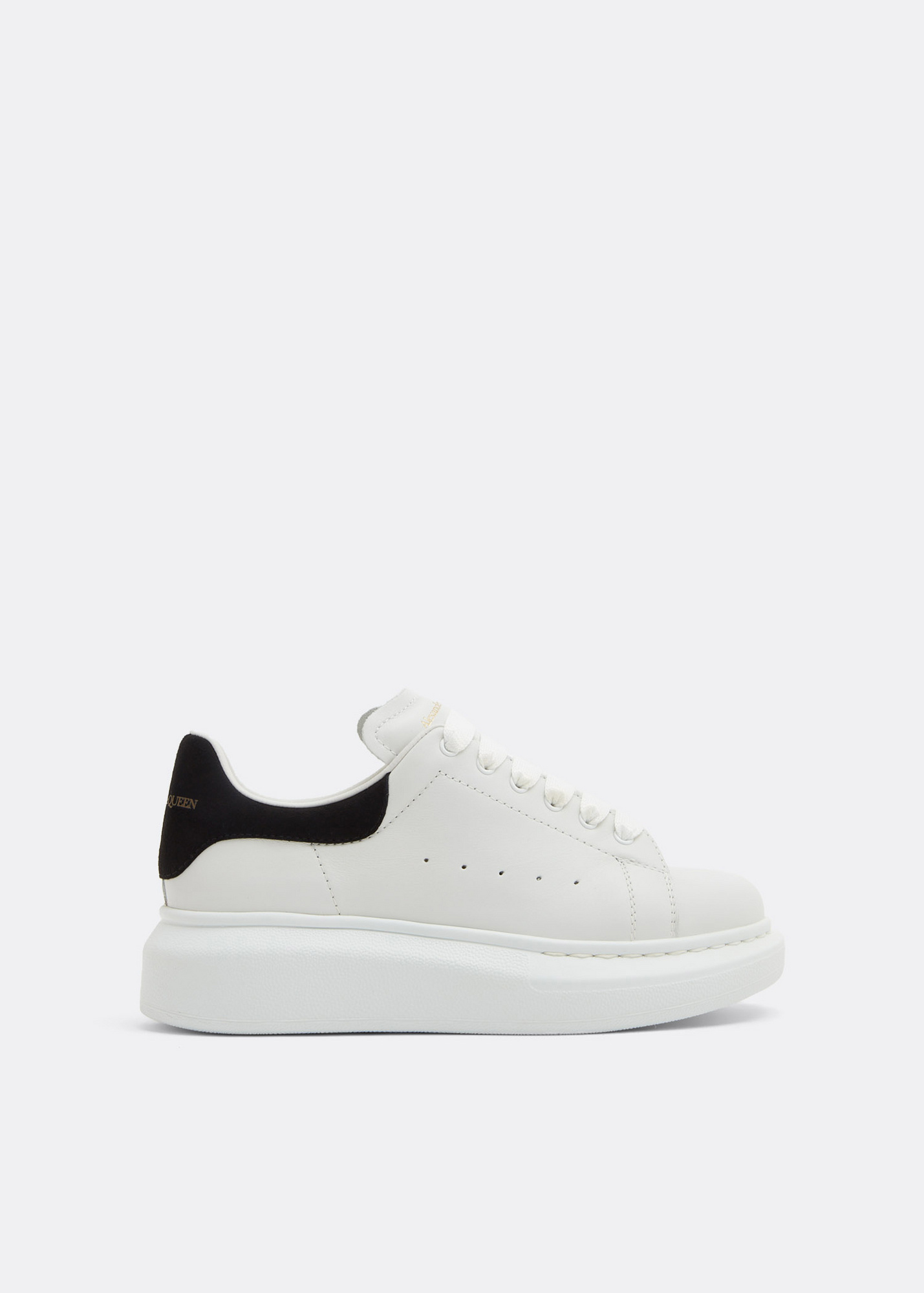 めい WMNS) Alexander McQueen Oversized Sneaker 'White Mustard