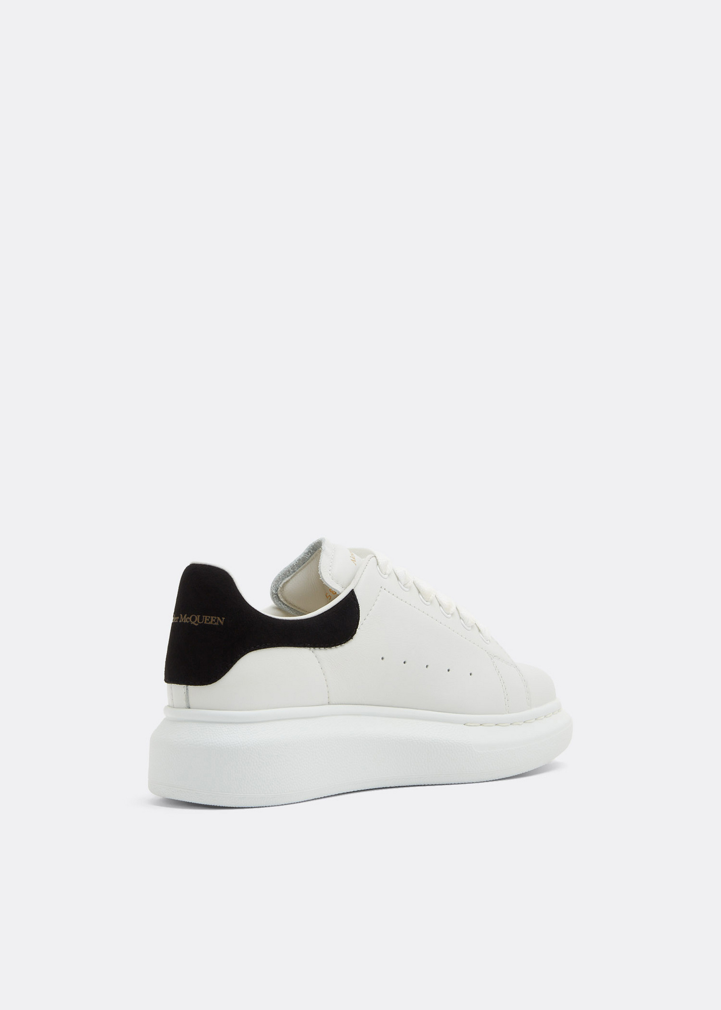 McQueen Oversized leather sneakers for Kids Unisex - White