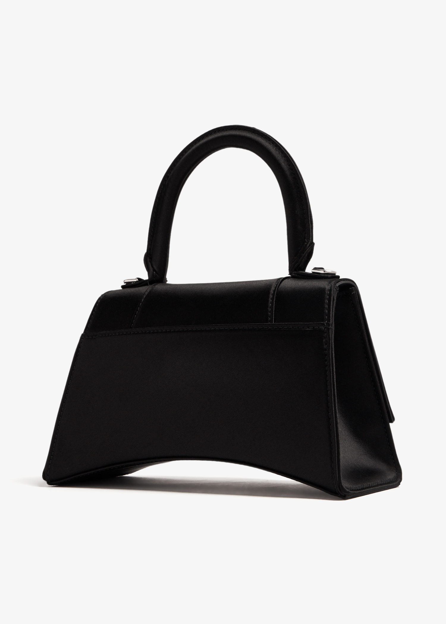 関税送料無料【BALENCIAGA】HOURGLASS TOP HANDLE バッグ Balenciaga Hourglass XS top-handle Bag | Black | FARFETCH