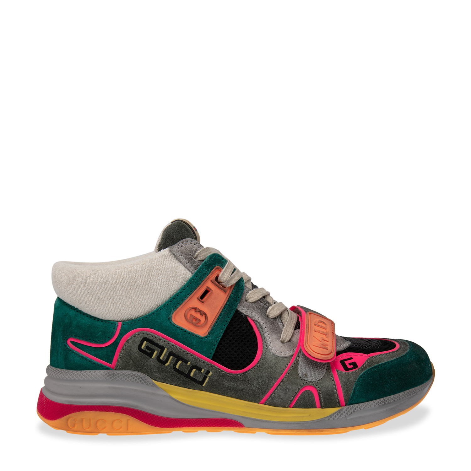 Gucci ultra pace mid top sneaker GUCCI ultrapace mid-top sneakers 6 (36.5) | Mercari main image 3