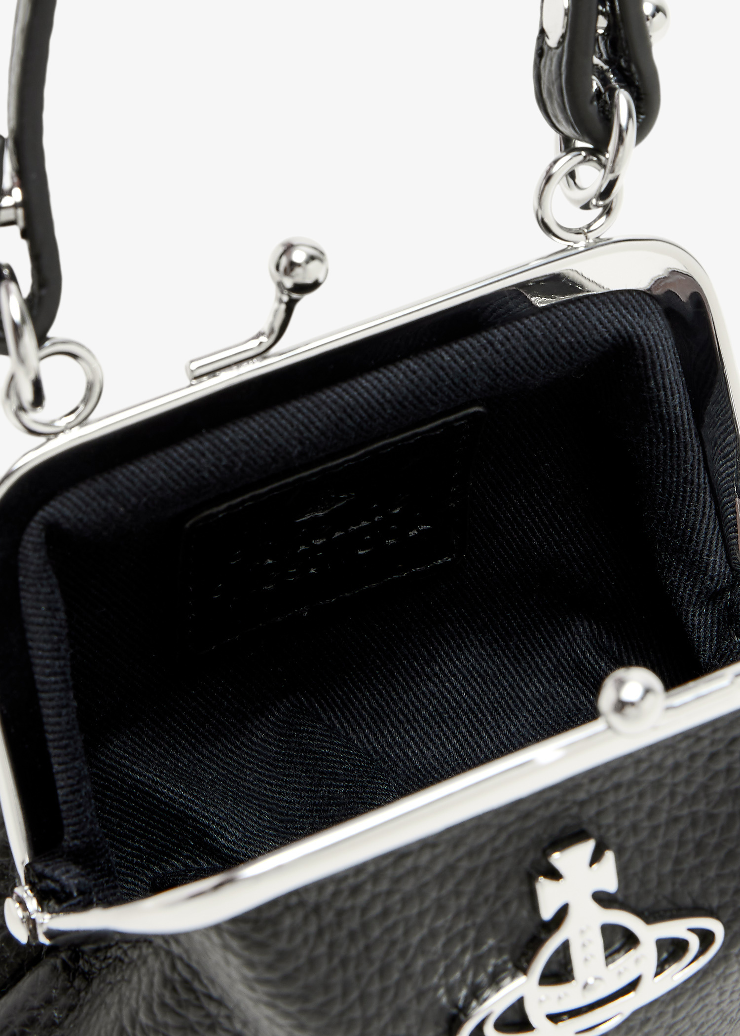 【VIVIENNE WESTWOOD】Mini Granny Chain Cross Bag Black Vivienne Westwood Purse Chain Mini Bag | Black | FARFETCH GR