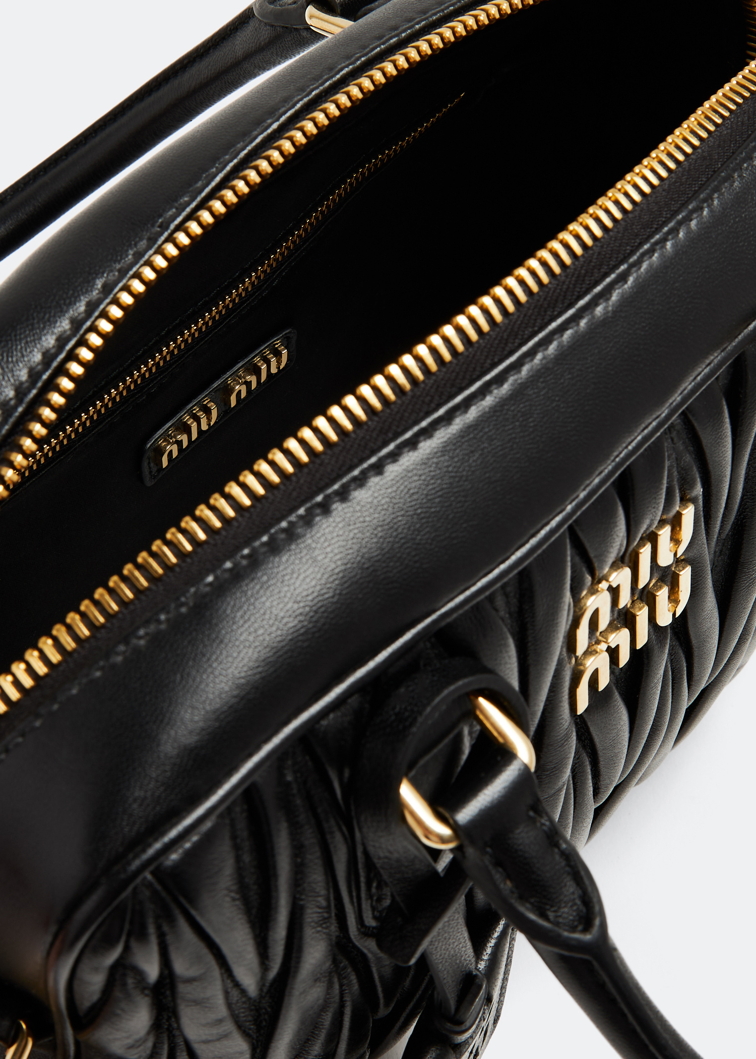 関税・送料込 MIU MIU Black nappa leather belt バッグ 関税・送料込 MIU MIU Black nappa leather belt バッグ