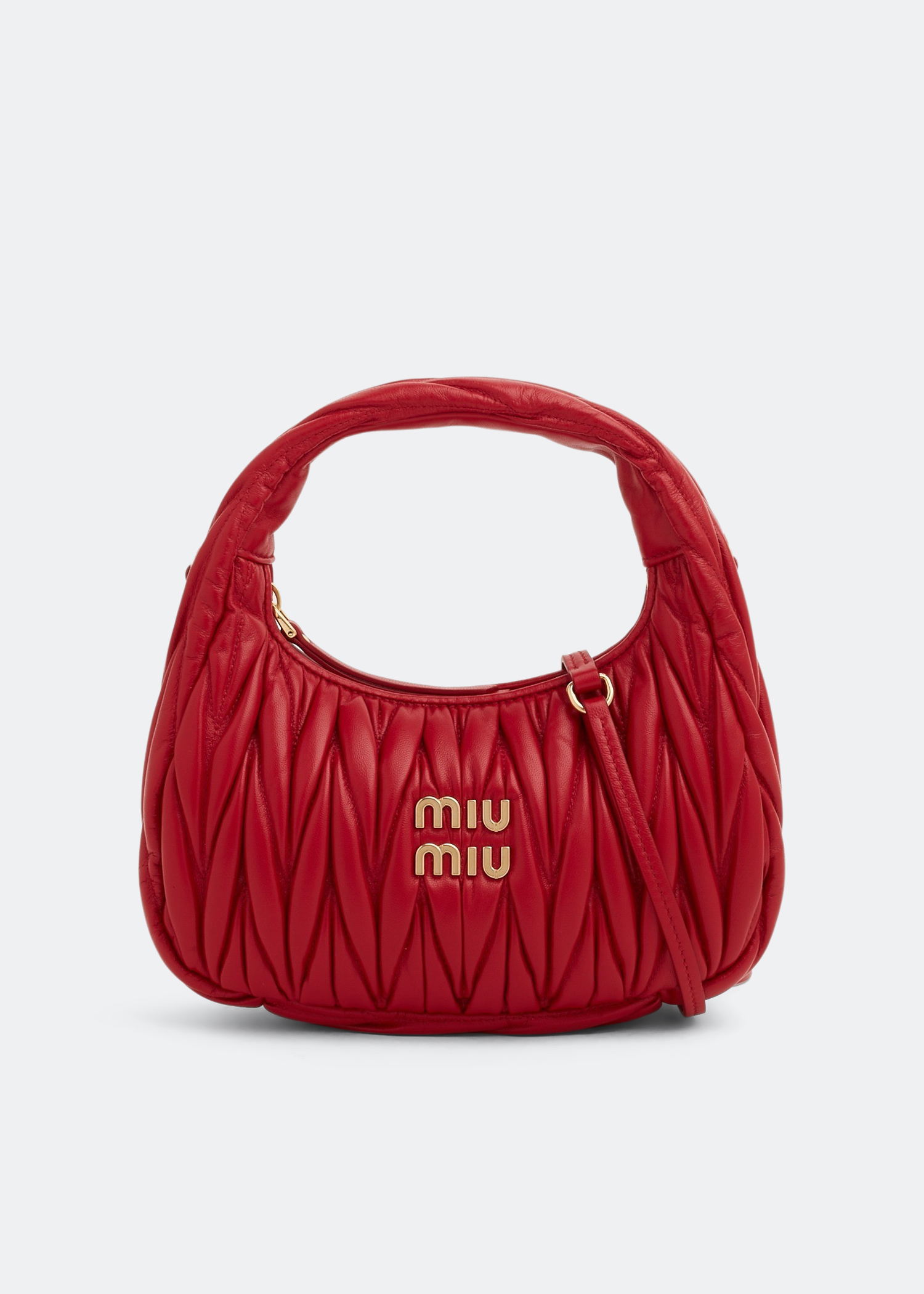 Miu Miu Matelassé shoulder bag for Women - Red in Qatar