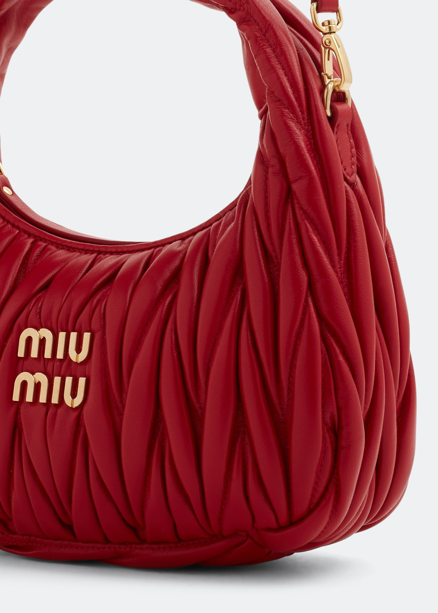 Miu Miu｜SHOULDER BAGS (5BC123 2F6P F0J34) MIU MIU SHOULDER BAG | SHOP NOPE