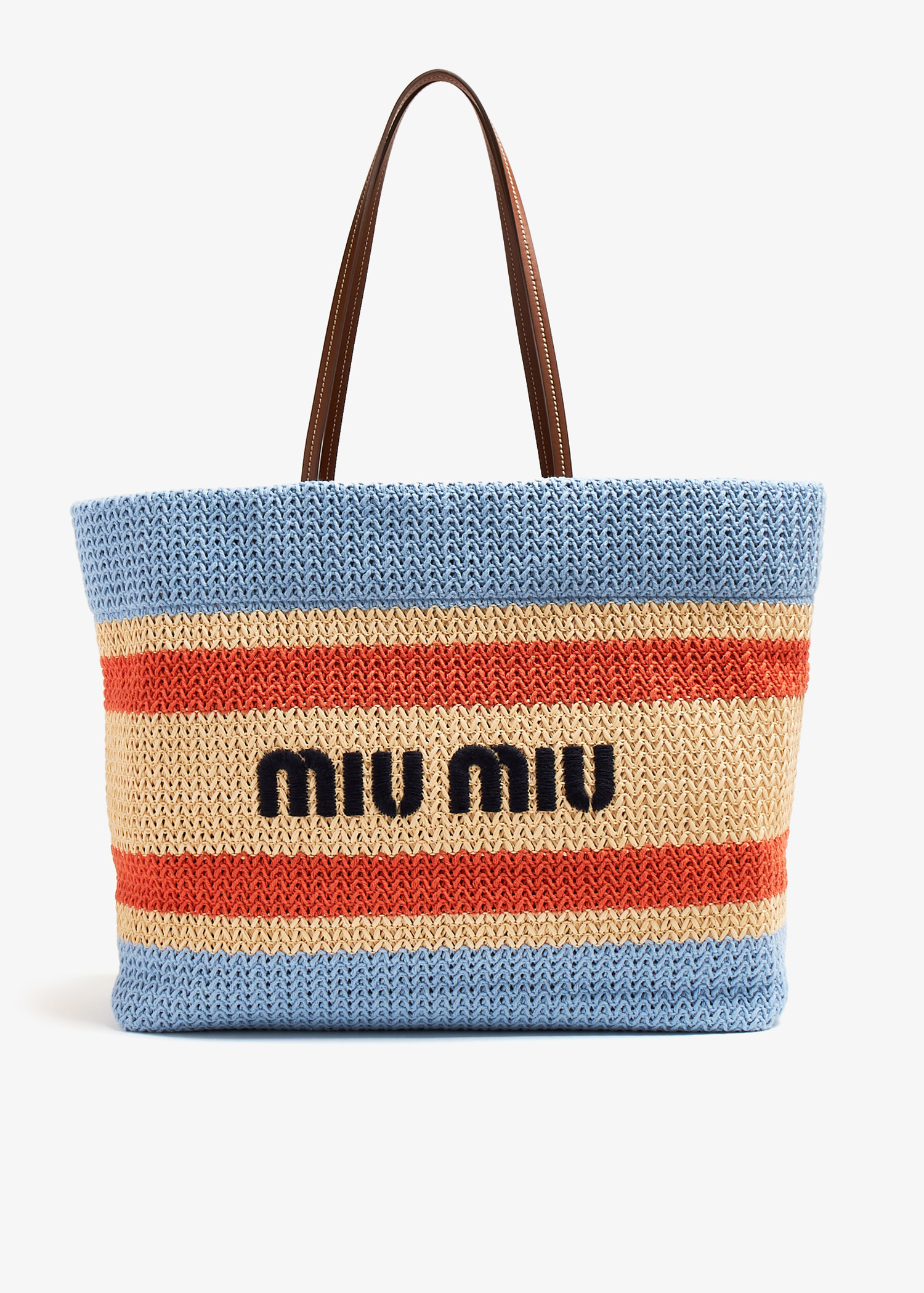 Miu Miu Crochet tote bag for Women - Multicolored in Qatar