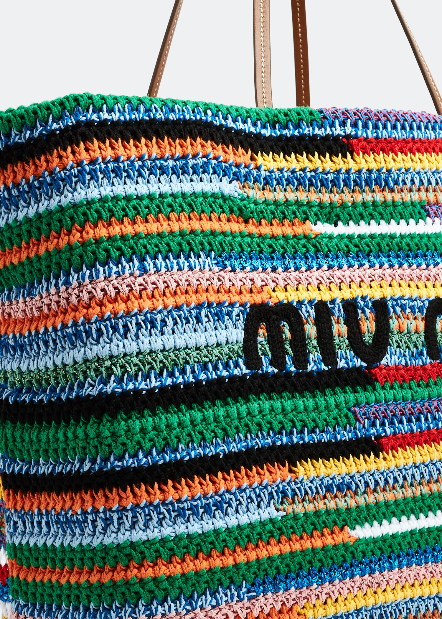 ハンドバッグ CROCHET LOGO HANDBAG CROCHET MD KENSINGTON Crochet Shoulder Bag by KURT GEIGER LONDON