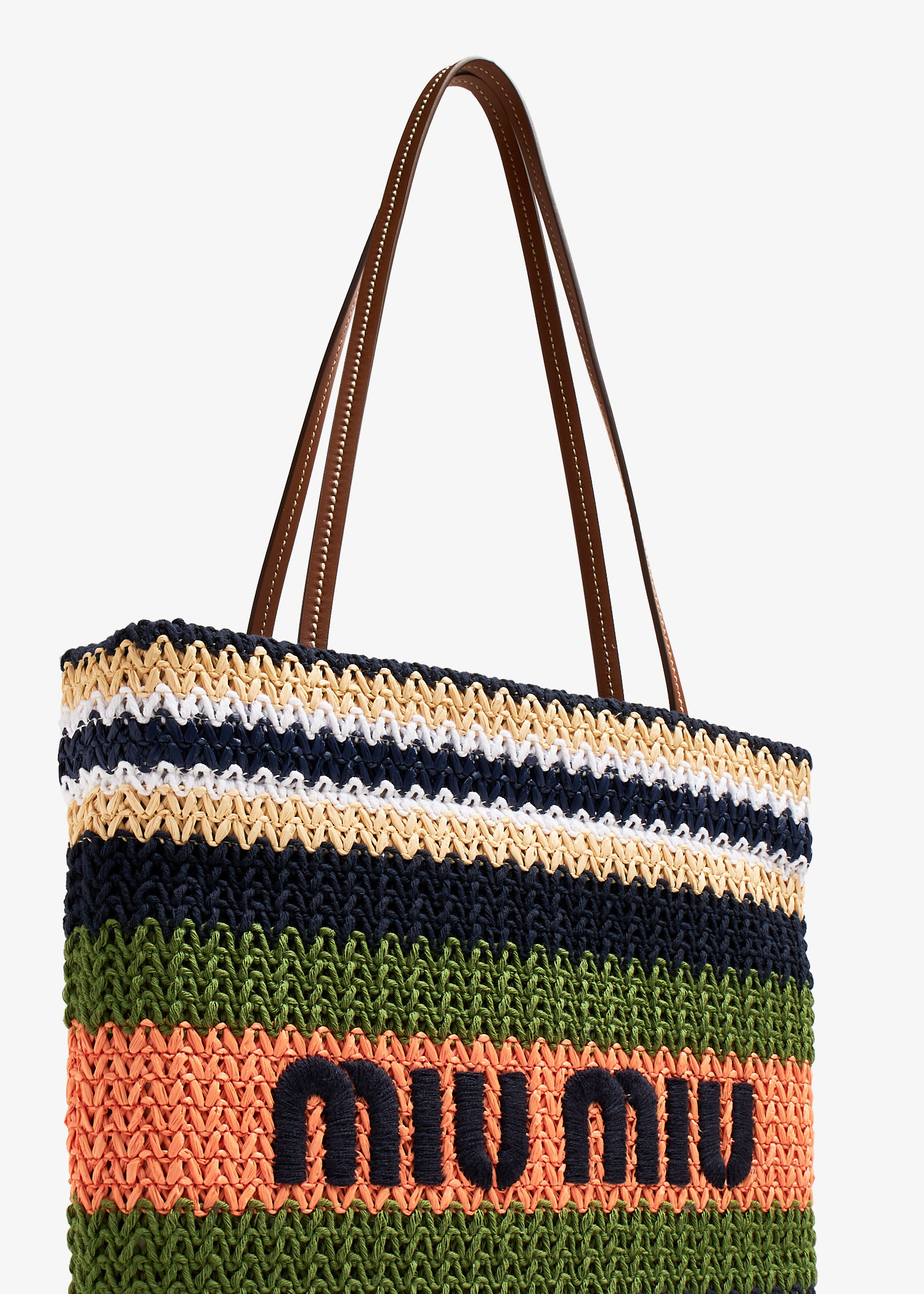 Miu Miu Crochet tote bag for Women - Multicolored in Oman | Level