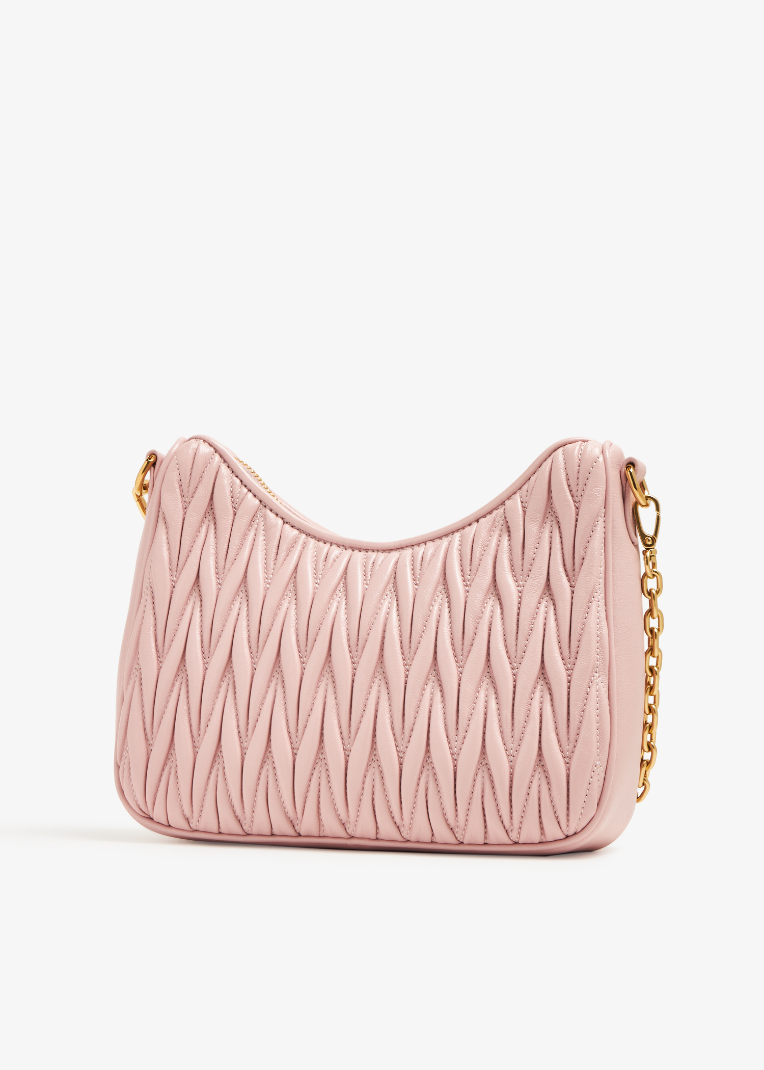 ミュウミュウ正規品/関税送料込み Matelasse shoulder bag Miu Miu Wander Matelassé Shoulder Bag | Brown | FARFETCH
