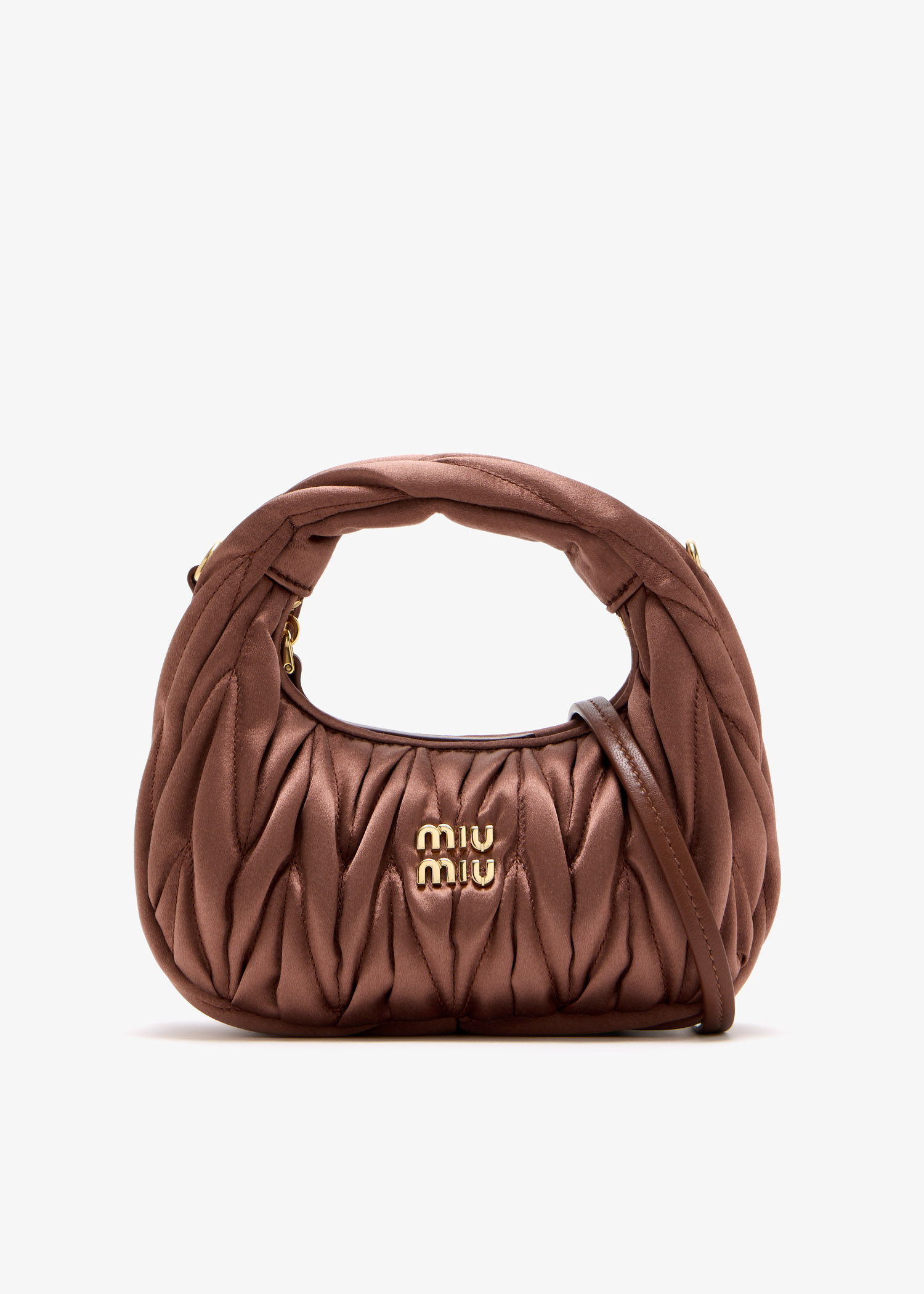 miumiu バッグ   ブラウン MIU MIU（バッグ ・ ブラウン/茶色系）のフリマアイテム一覧