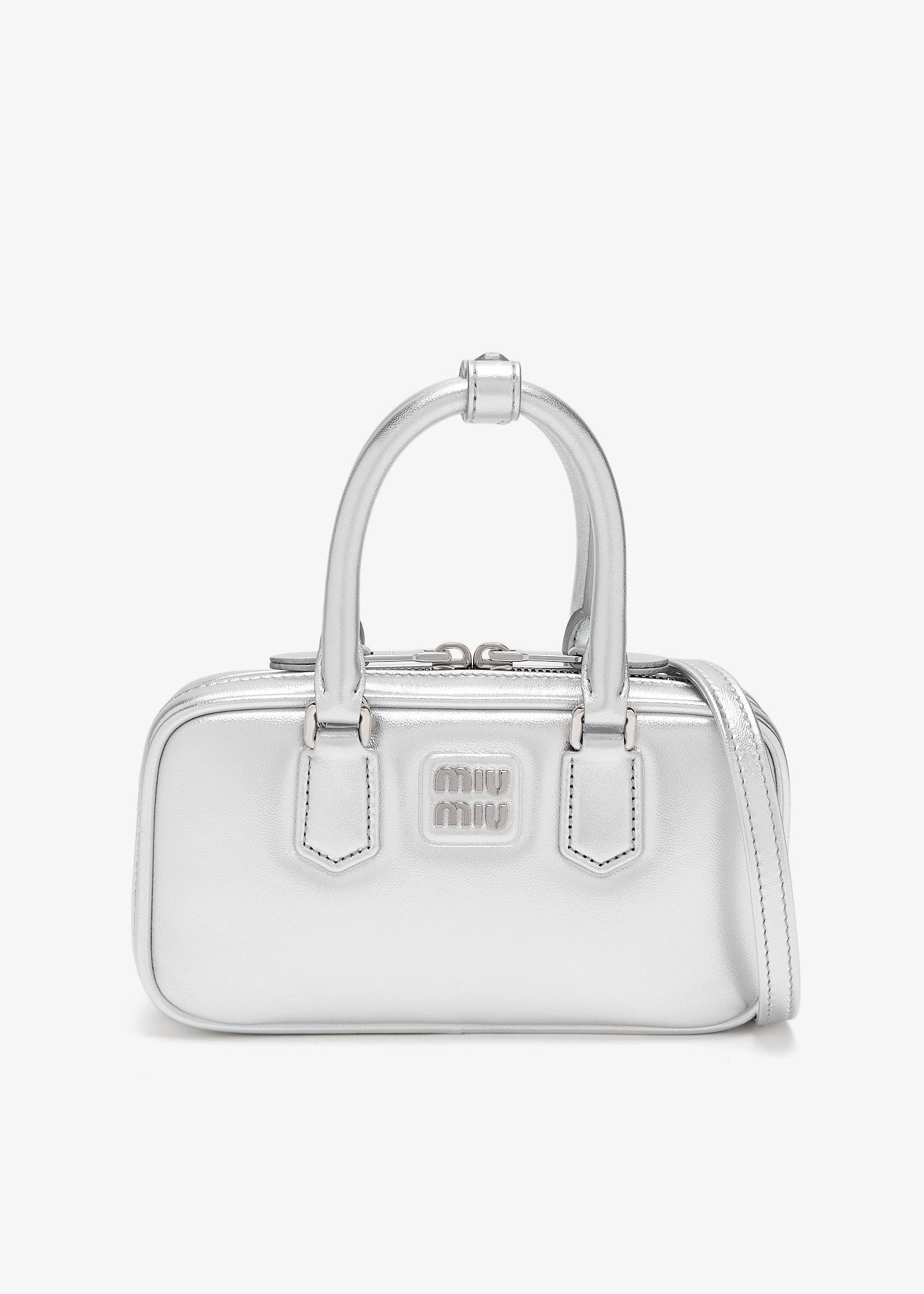 Miu Miu Arcadie laminated nappa leather mini-bag for Women