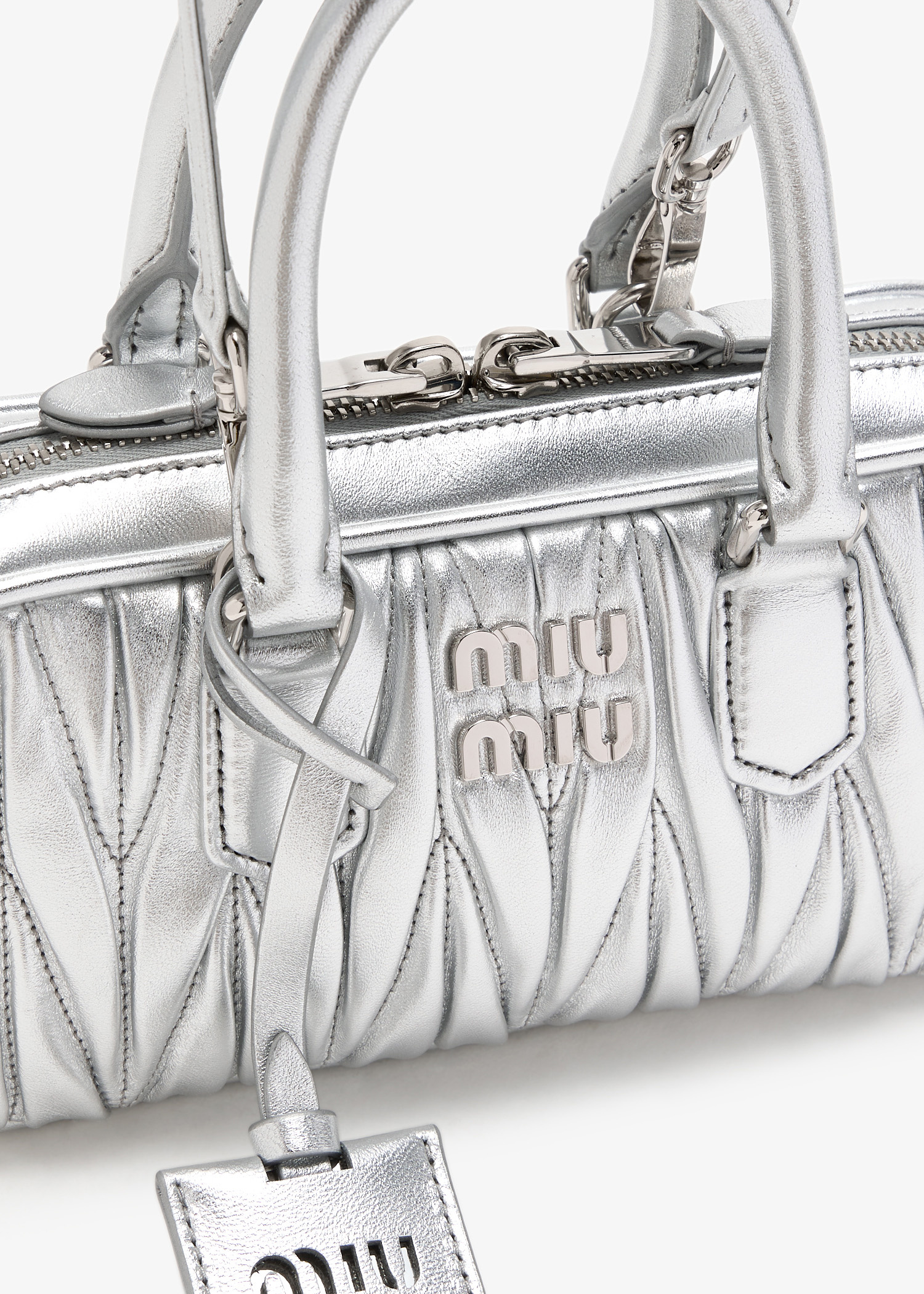 Miu Miu Arcadie matelassé leather mini-bag for Women