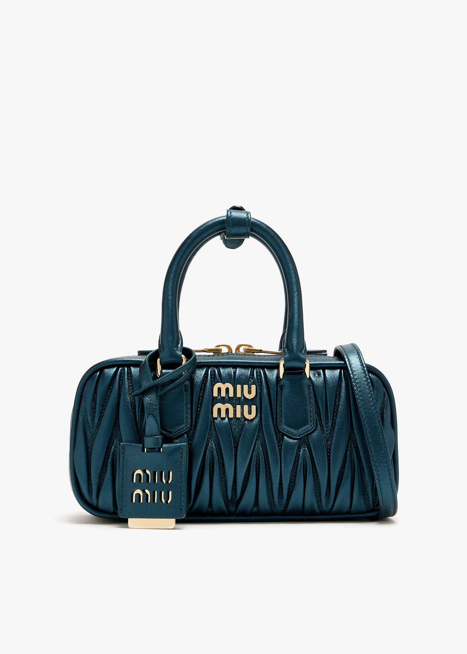 Miu Miu Arcadie matelassé nappa leather mini-bag for Women