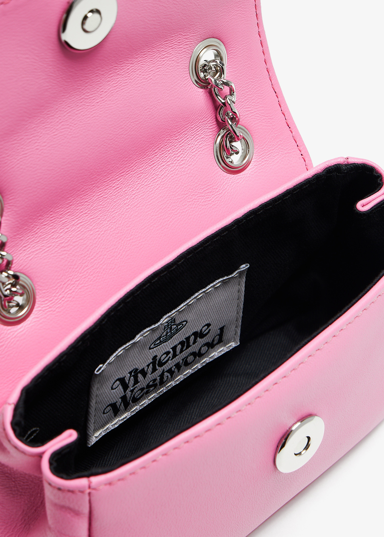 Vivienne Westwood Small chain purse for Women - Pink in UAE