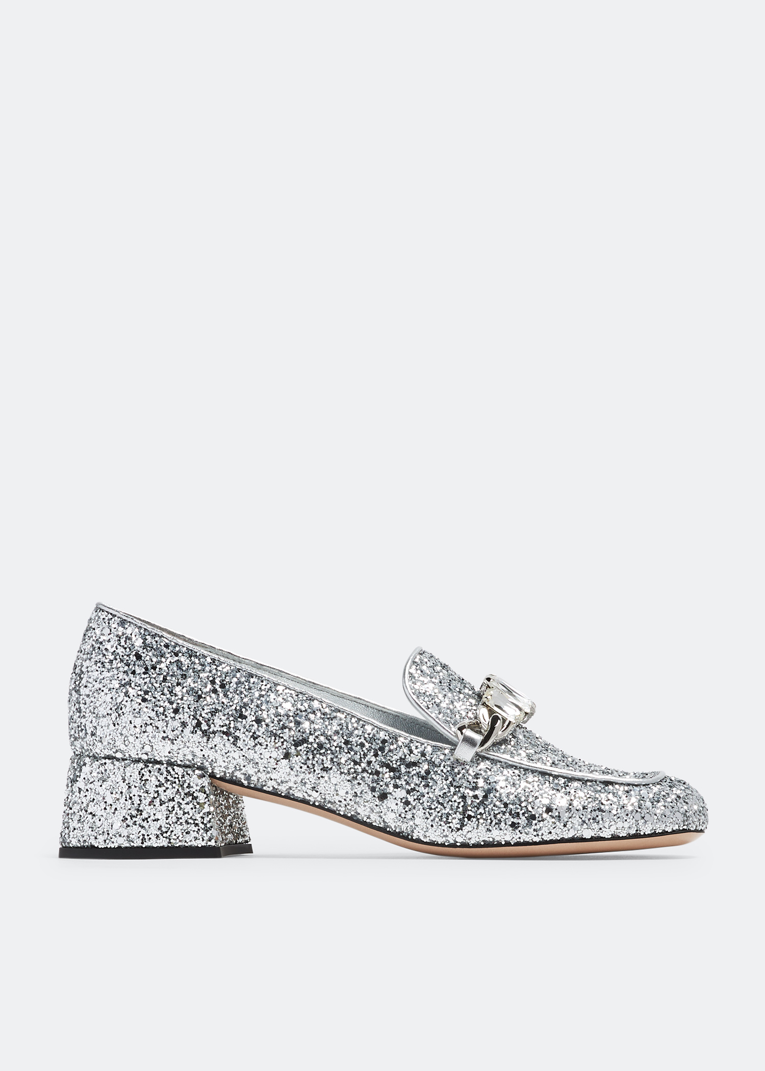 Miu Miu｜FLAT SHOES/LOAFERS (5D901D 276 F031W) Miu Miu｜FLAT SHOES/LOAFERS (5D901D 276 F031W) (MiuMiu