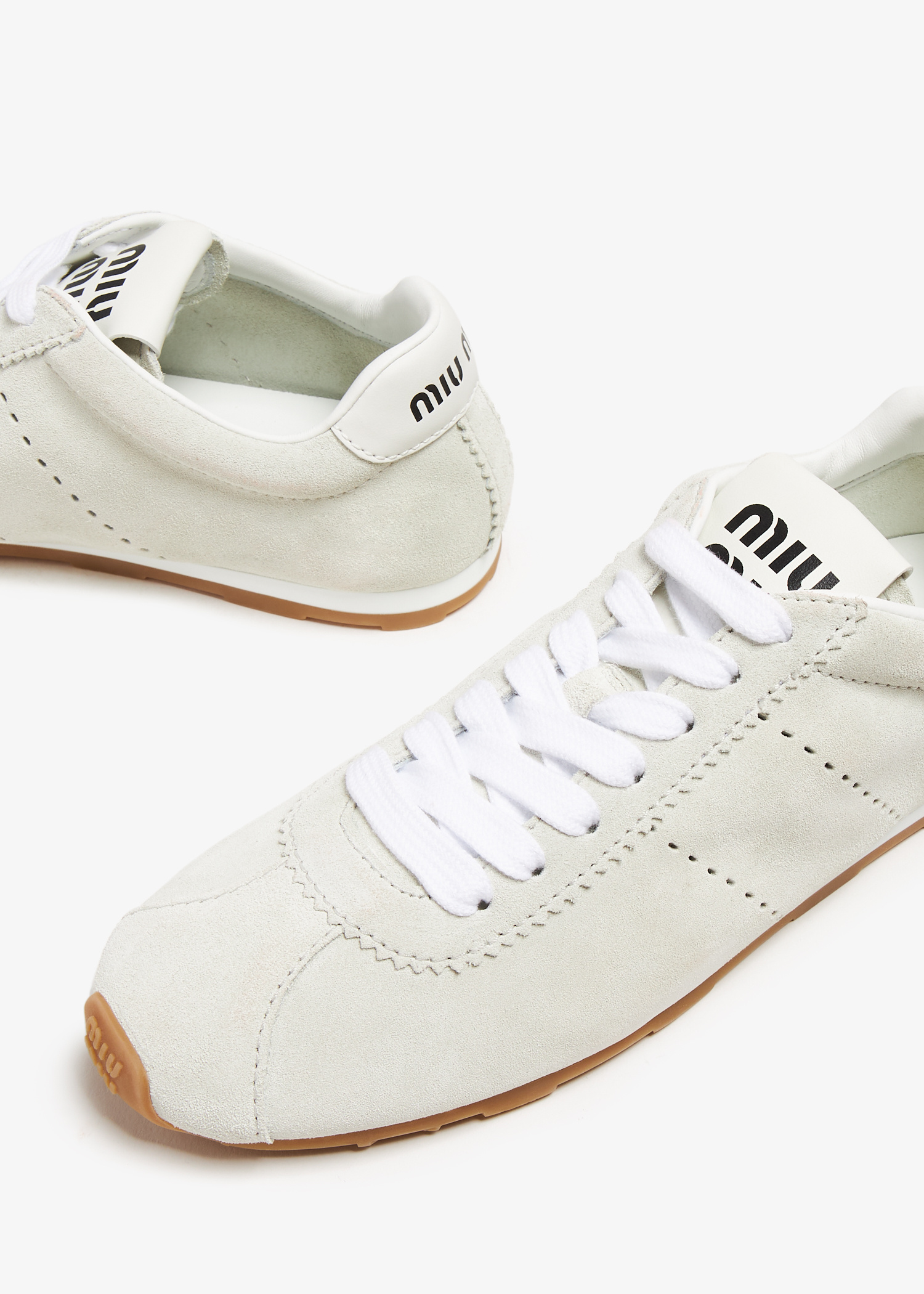【Miu♡】 Miu Miu Women's Denim Logo Slide Sandals | Bloomingdale's