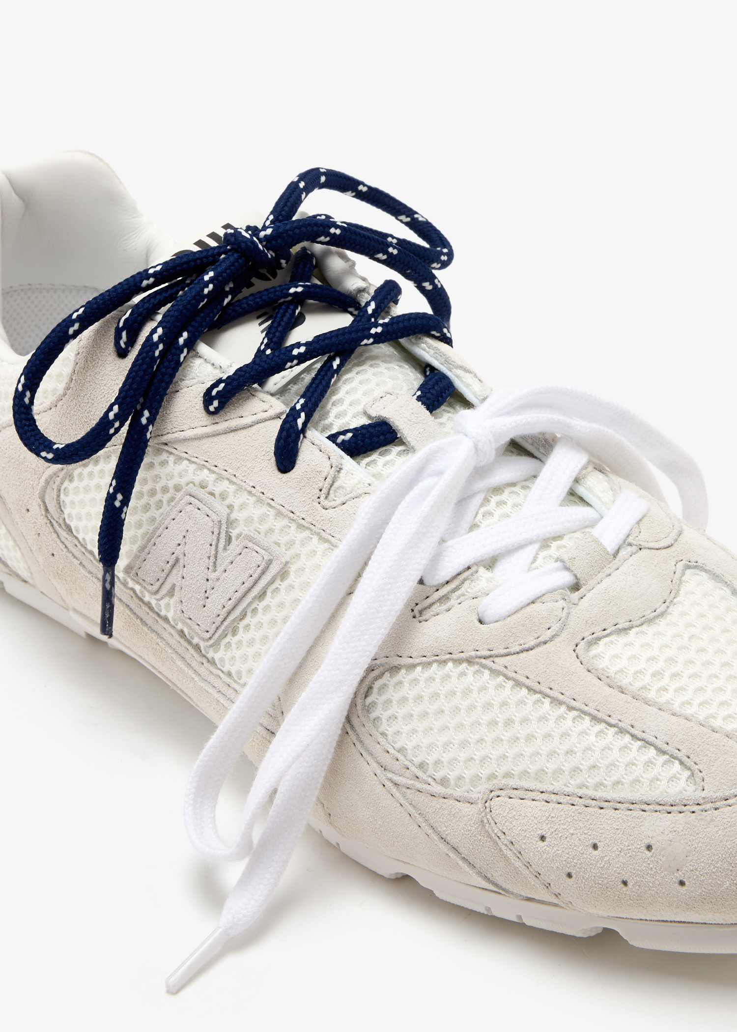 Miu Miu x New Balance 530 SL suede and mesh sneakers for Women