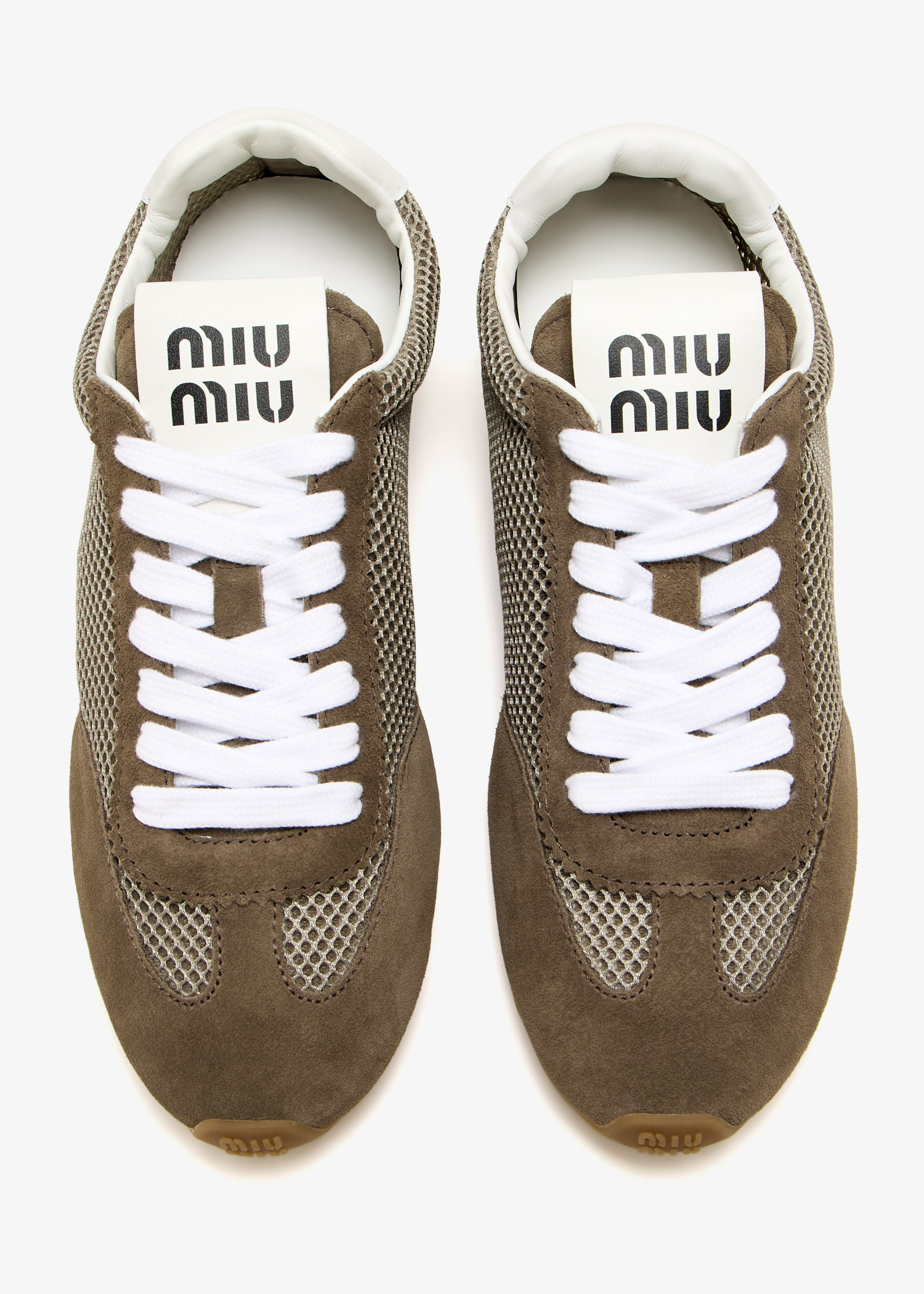 スニーカー MiuMiu 'Plume' sneakers Miu Miu Plume Sneakers | White | FARFETCH