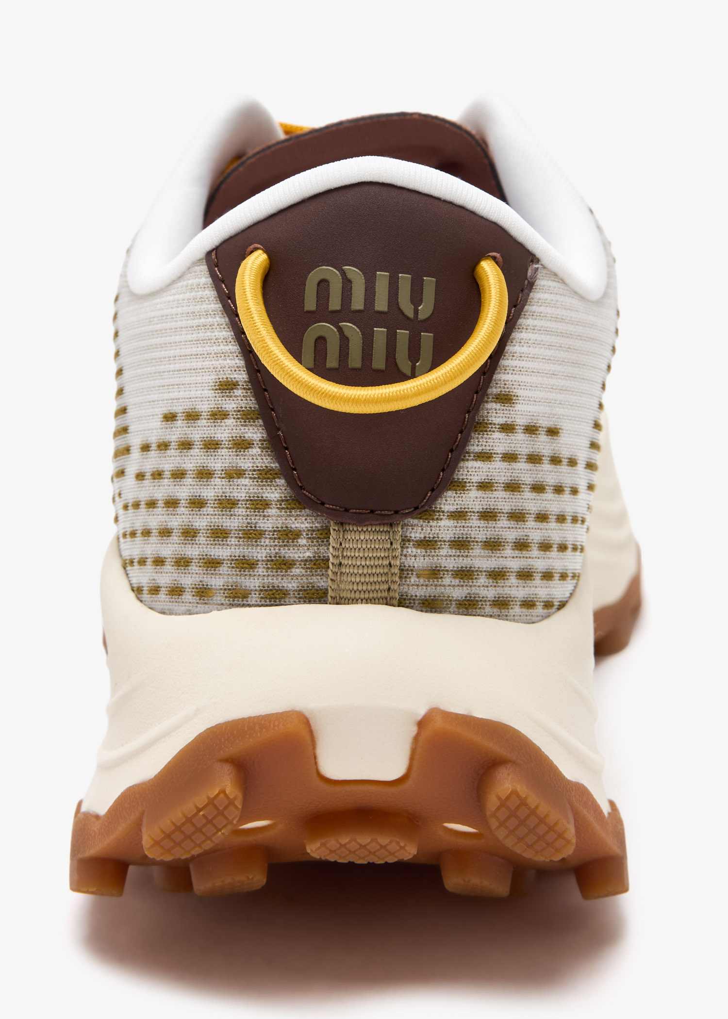 みう Miu Miu Technical fabric sneakers for Women - White in UAE