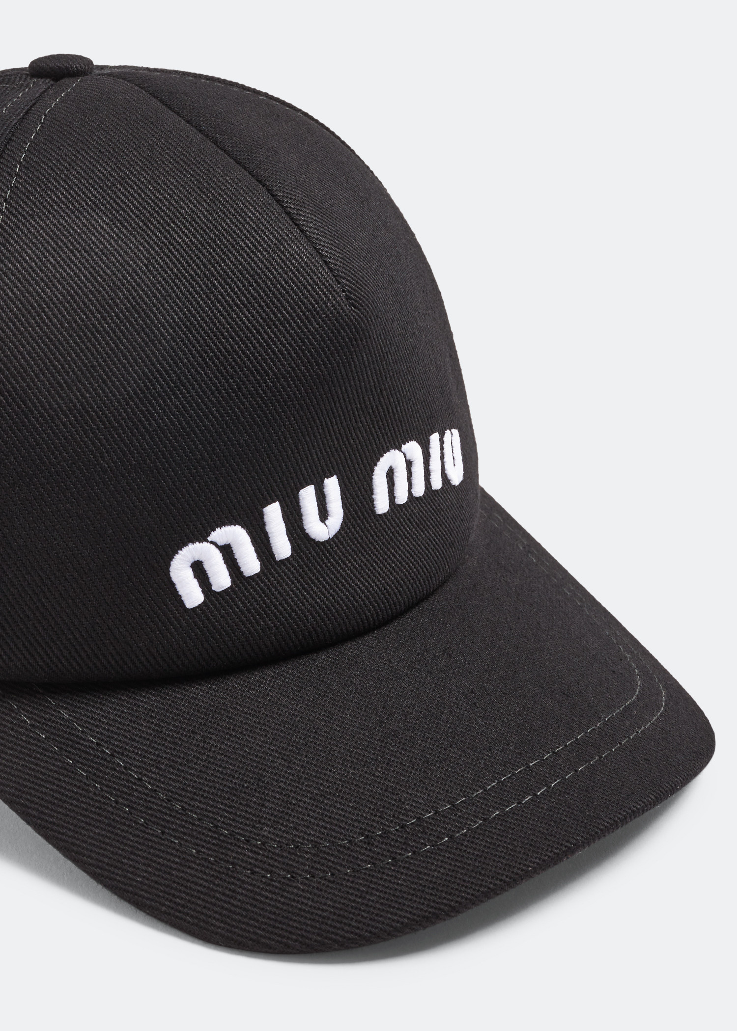 5月25日までの出品miumiu Drill baseball cap黒mサイズ Miu Miu Drill baseball cap for Women - Black in UAE | Level