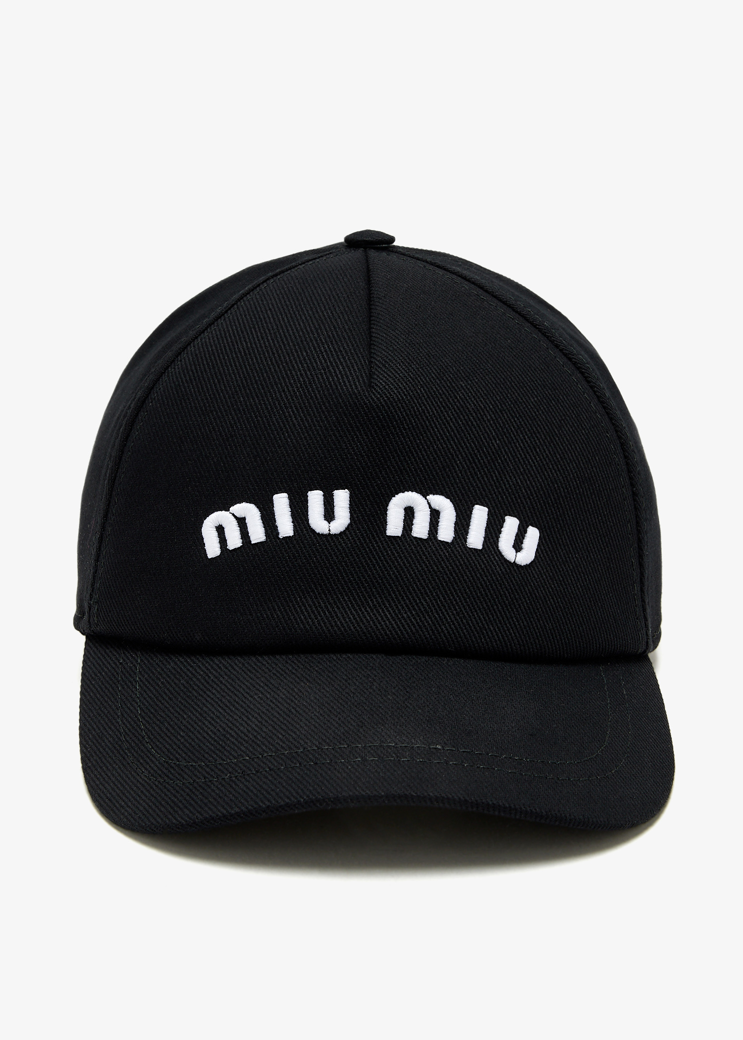 Miu Miu Drill baseball cap for Women - Black in UAE | Level