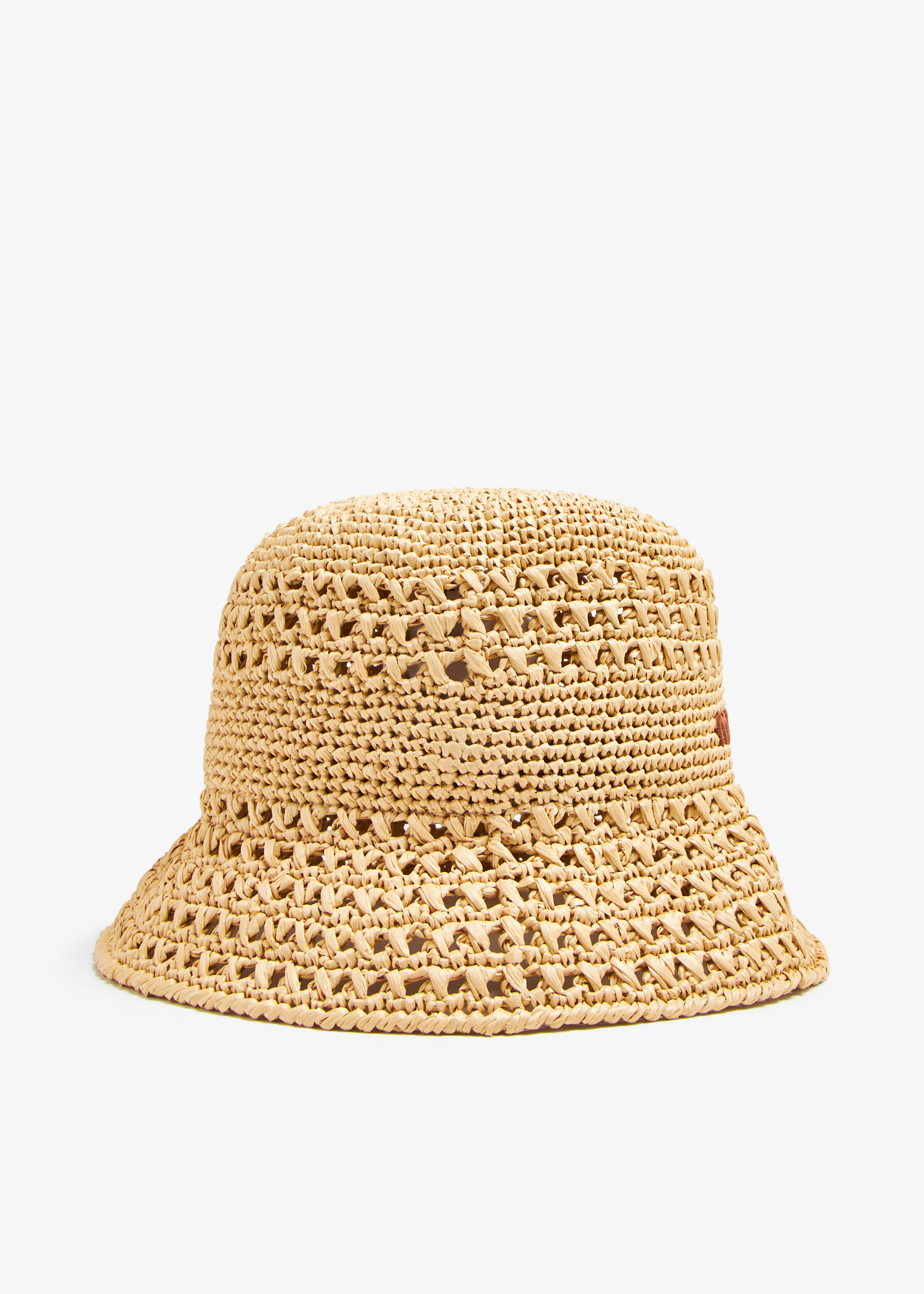Miu Miu Woven fabric hat for Women - Beige in Kuwait | Level