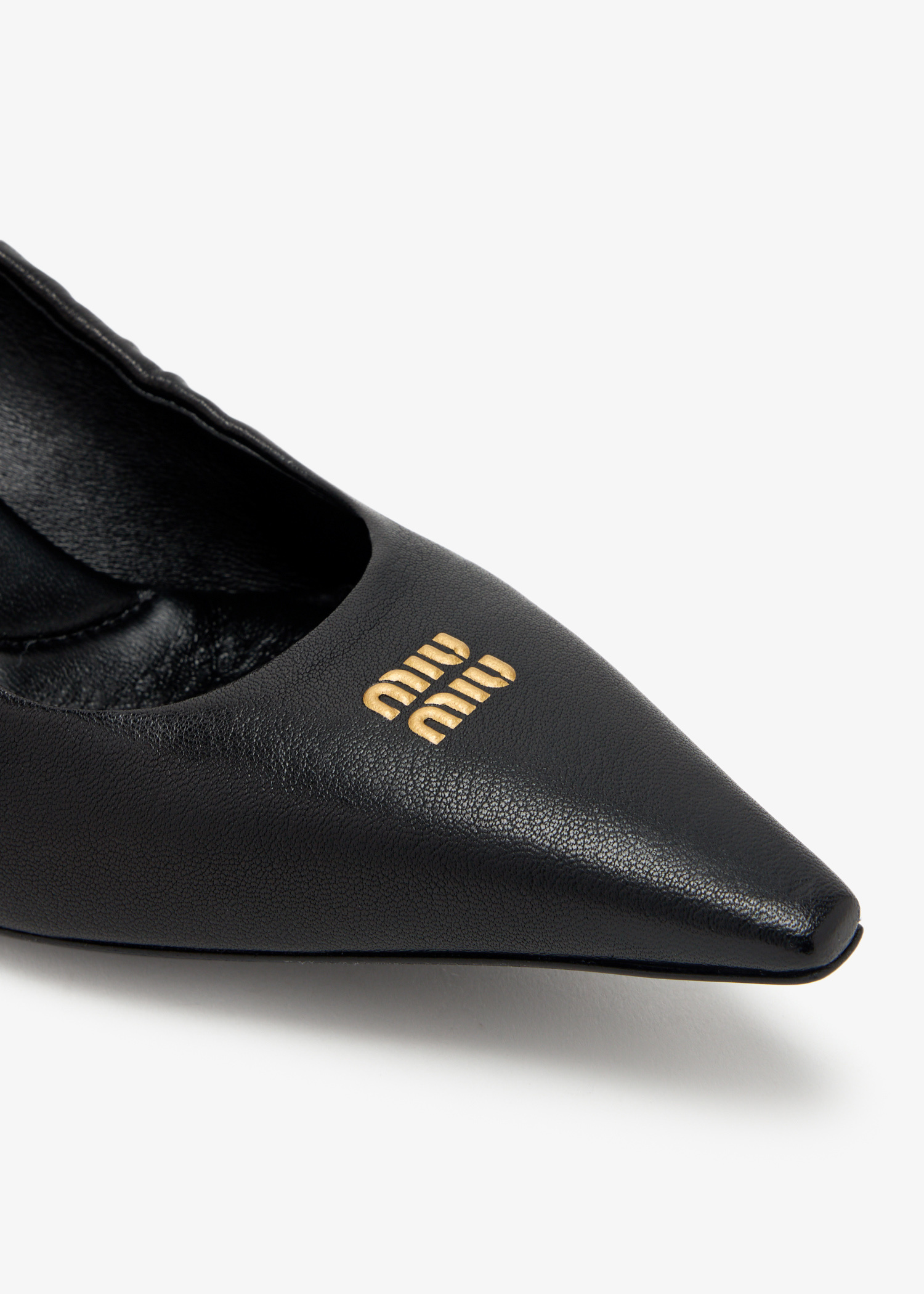 Miu Miu Nappa leather pumps for Women - Black in UAE | Level