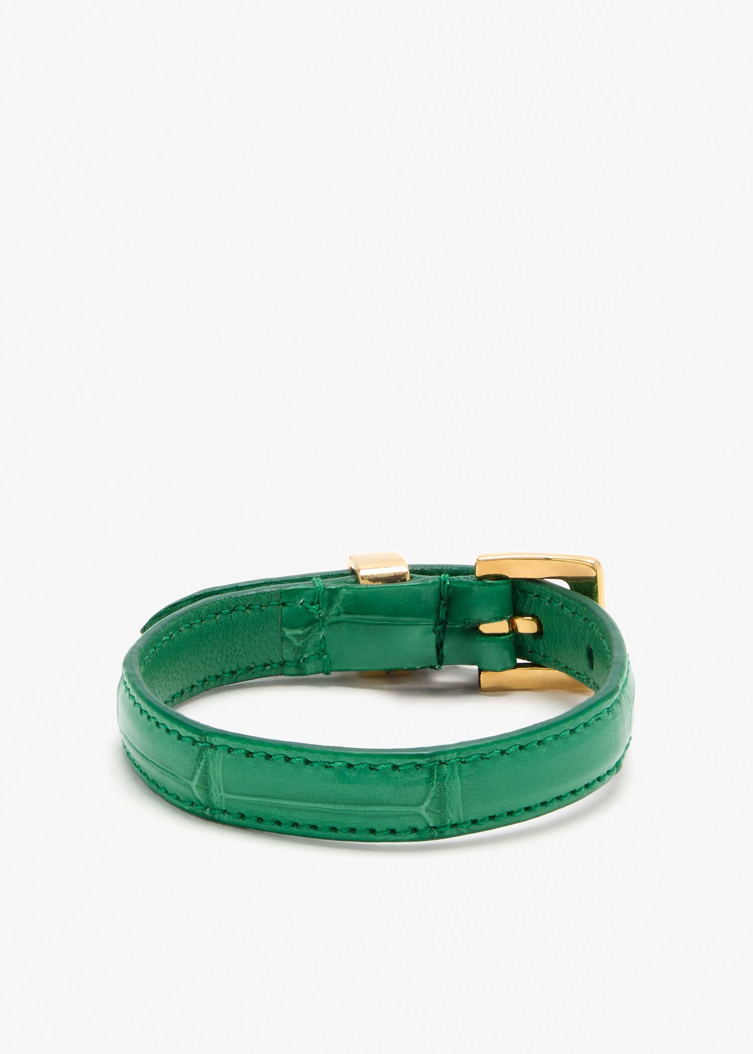 Miu Miu Crocodile leather bracelet for Women - Green in Kuwait