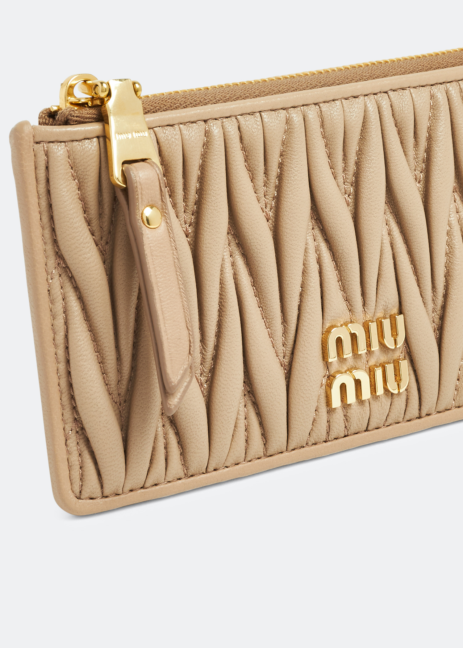 ★MIU MIU MATELASSE WALLET Miu Miu Matelassé Black Chain Wallet Bag | eBay