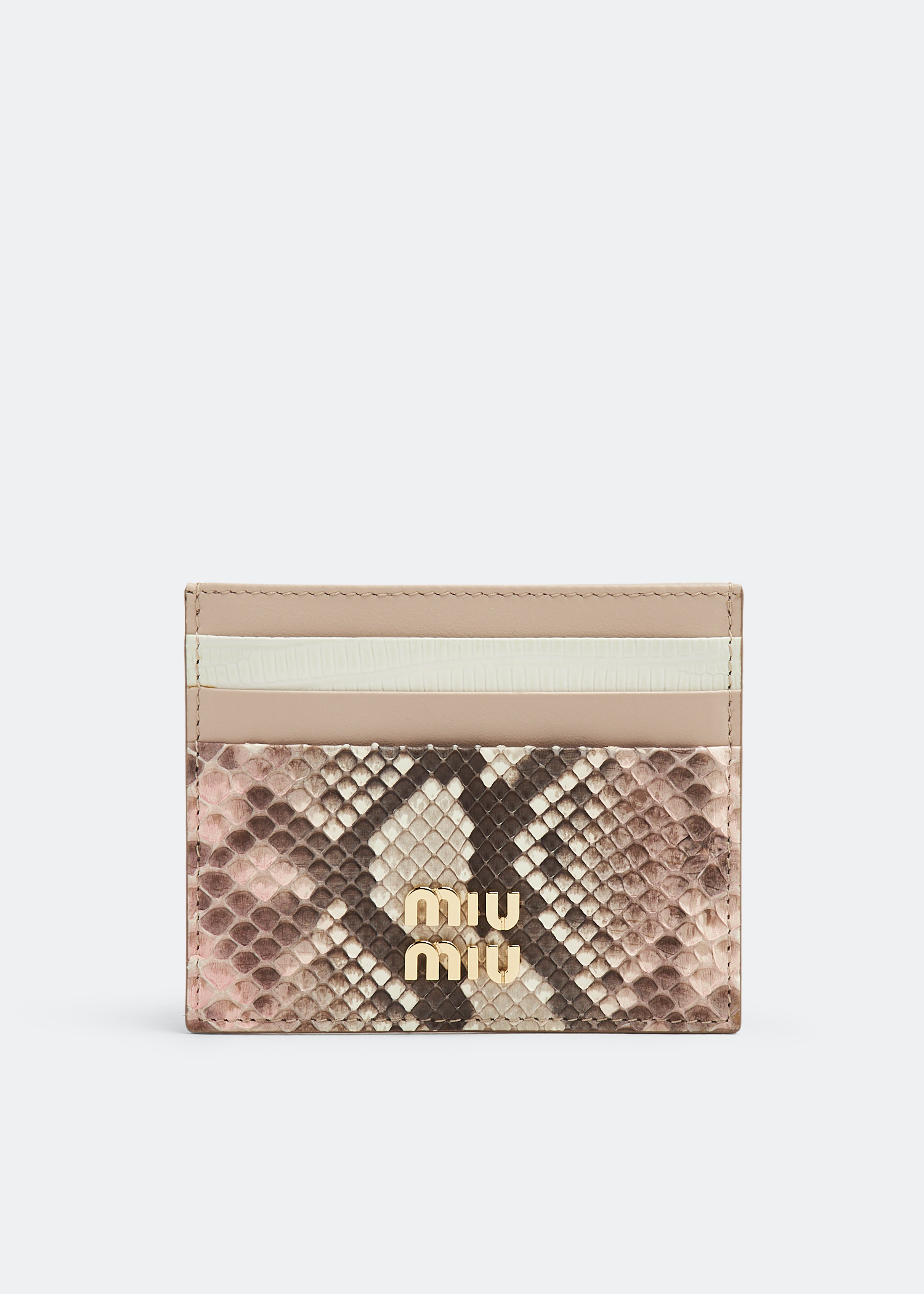 小物 04ss miumiu Python leather key case 04ss miumiu Python leather key case
