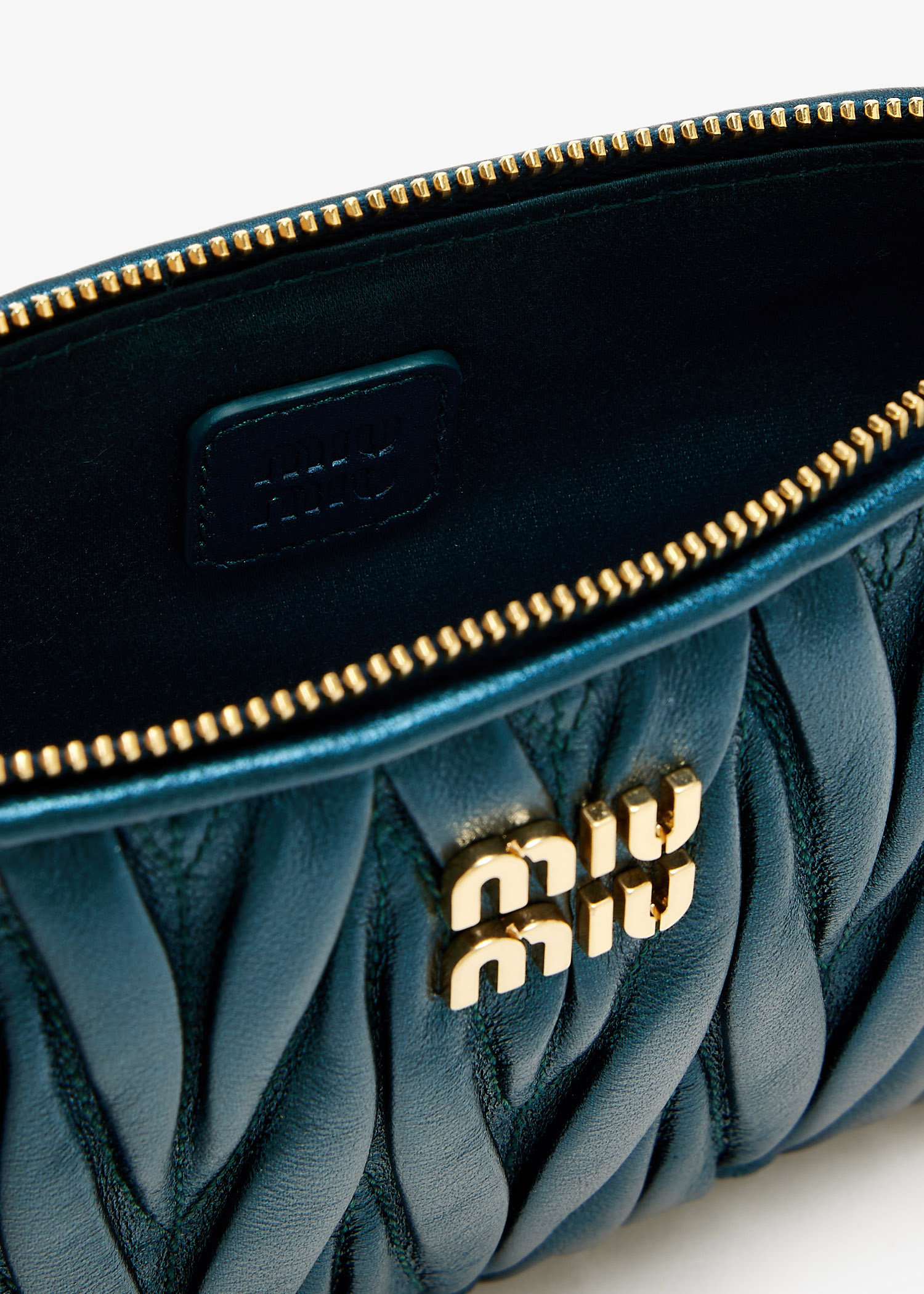 【MIU MIU】MINI POUCH MIU MIU - Nappa Leather Mini Pouch – The Sale Sisters
