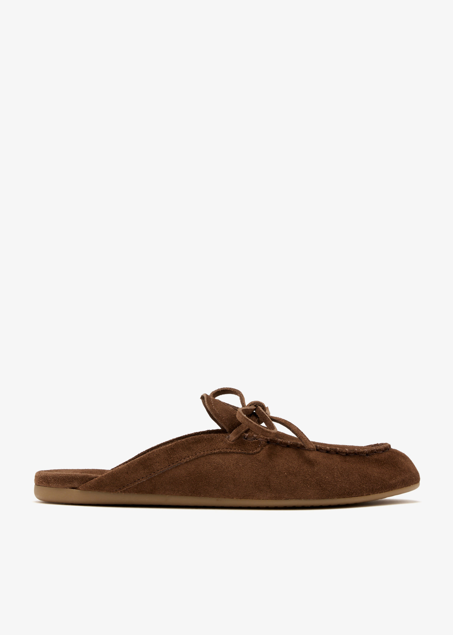 Miu Miu Suede mules for Women - Brown in Oman | Level Shoes