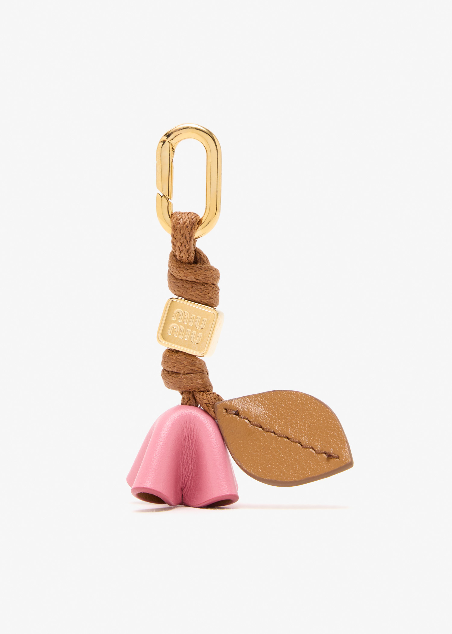 Miu Miu Leather micro trick for Women - Pink in KSA | Level Shoes