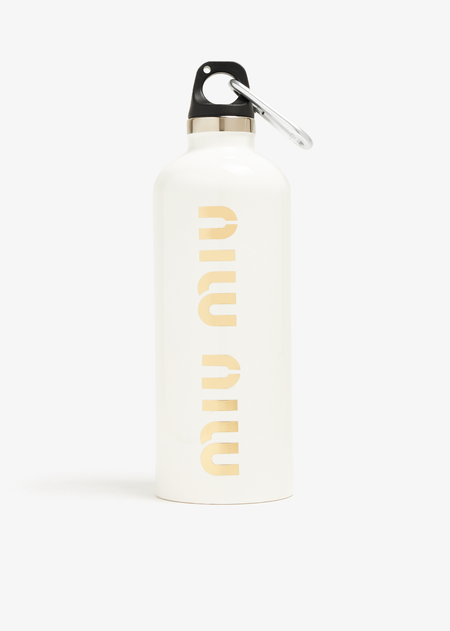 Miu Miu Stainless steel water bottle for Women - White in
