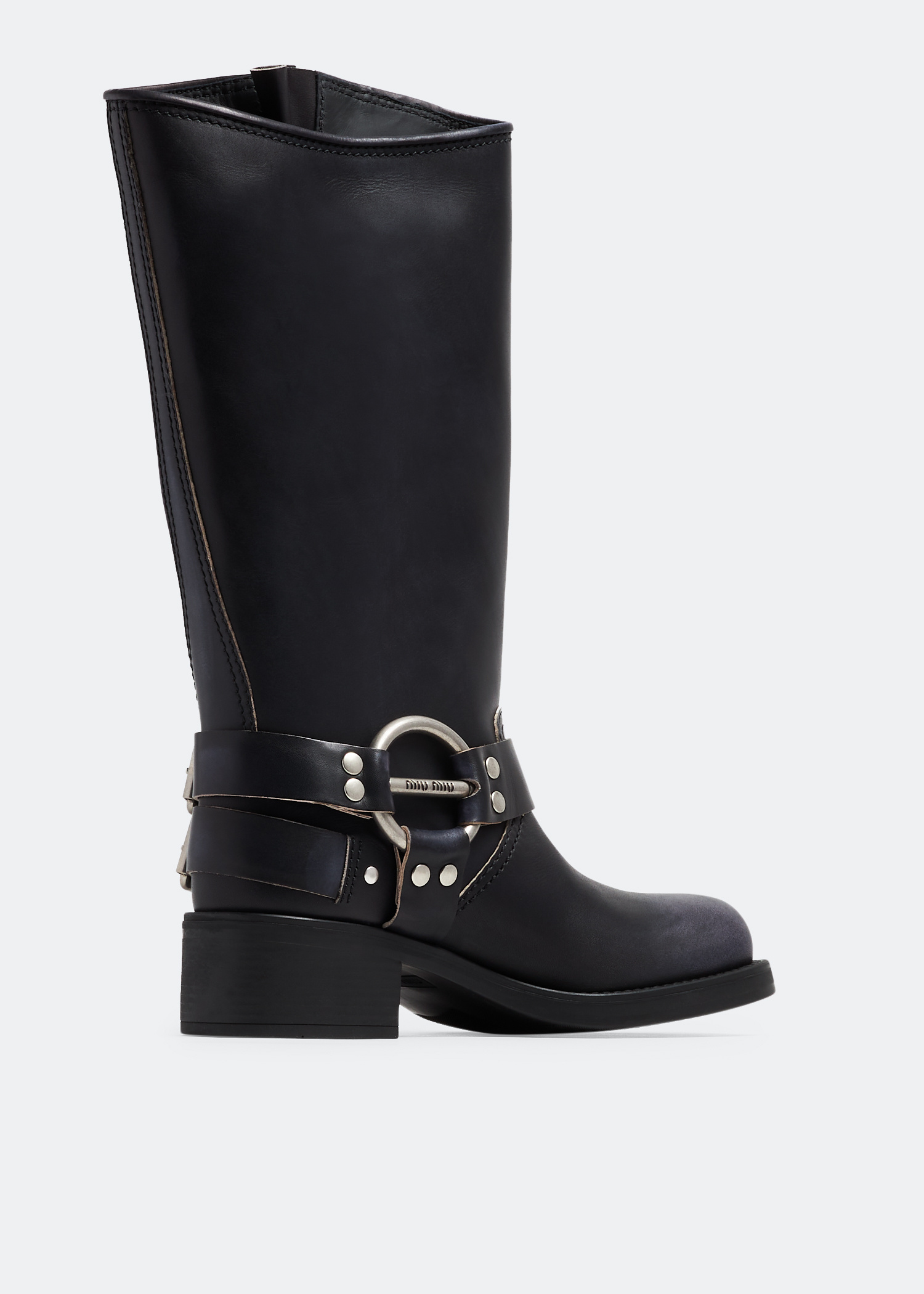 i♪美品✨miu miu エンジニアブーツ 山羊革 25.0相当 箱 袋付 MIUMIU Miu Miu Lace -up Boots Ladies Used – 【公式