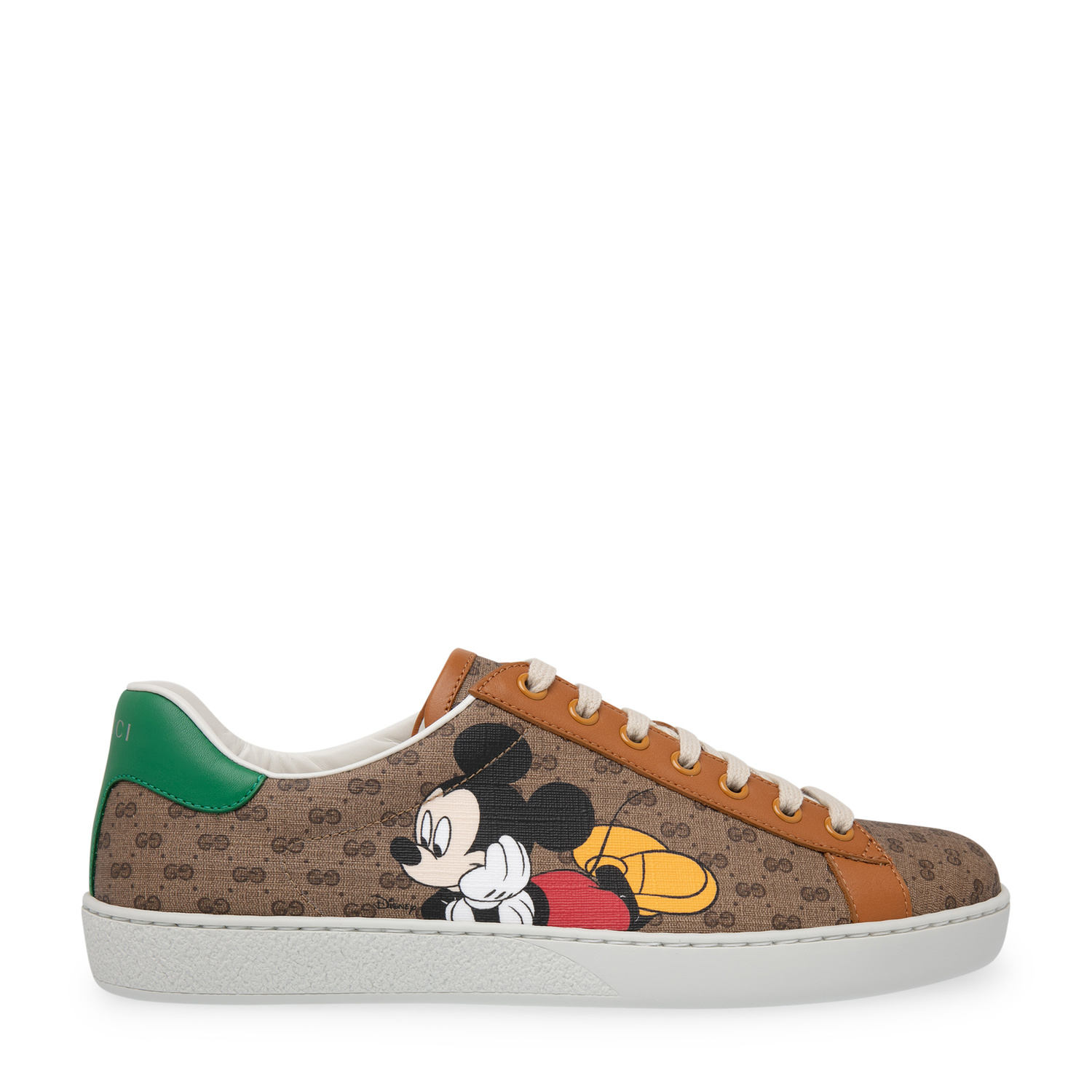 Gucci x Disney GG Ace sneakers for Men - Brown in UAE | Level Shoes