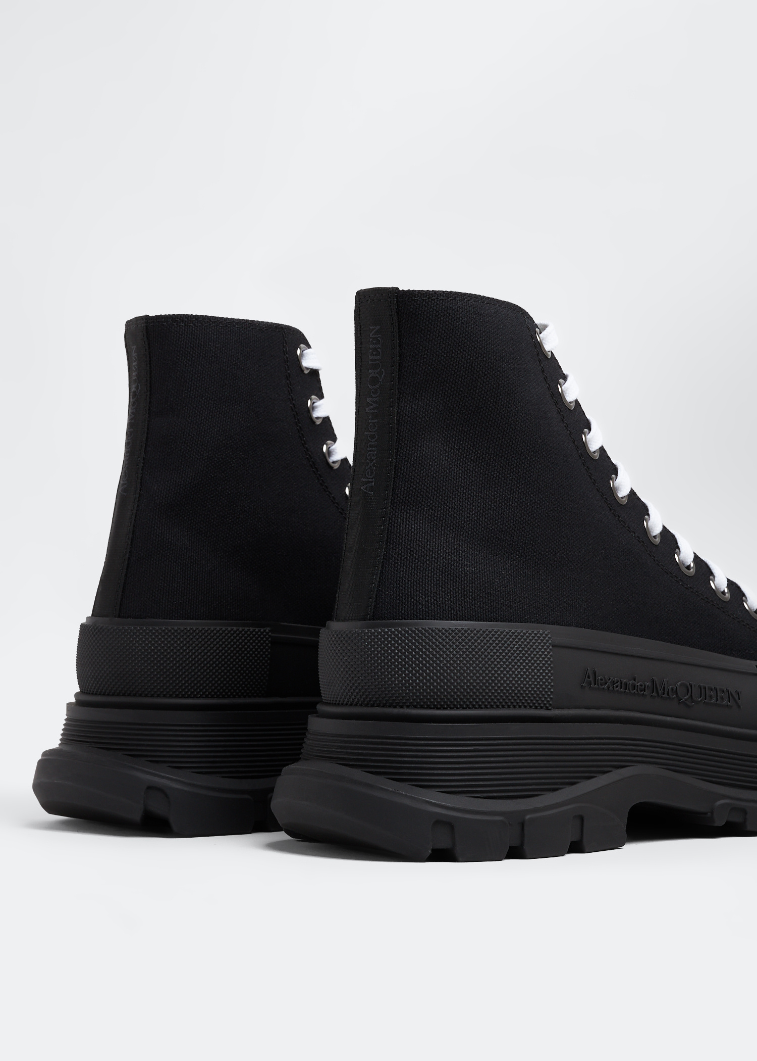 McQueen Tread Slick boots for Men - Black in USA | Level Shoes
