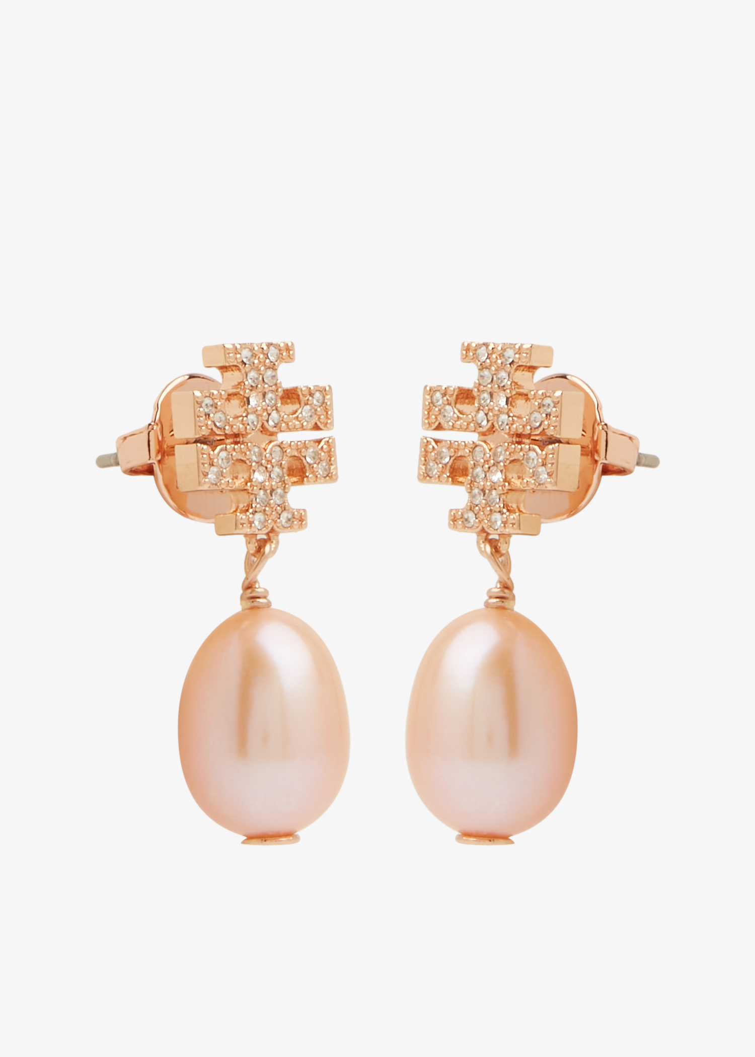 Tory Burch ピアス レディース KIRA PAVE PEARL DROP 60525-955 Kira Pavé Pearl Drop Earring: Women's Jewelry | Earrings