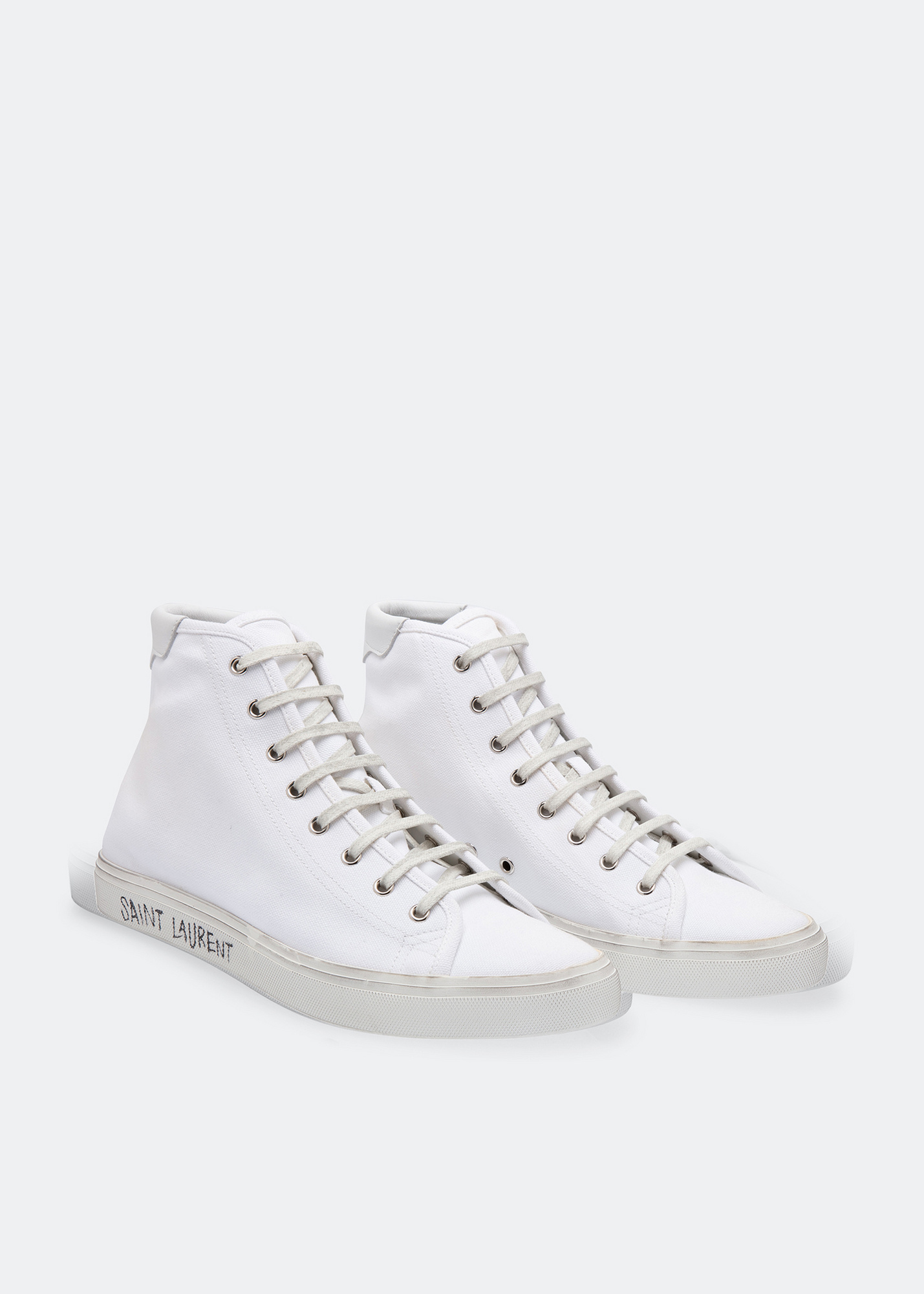 Saint Laurent Malibu sneakers for Men - White in Kuwait