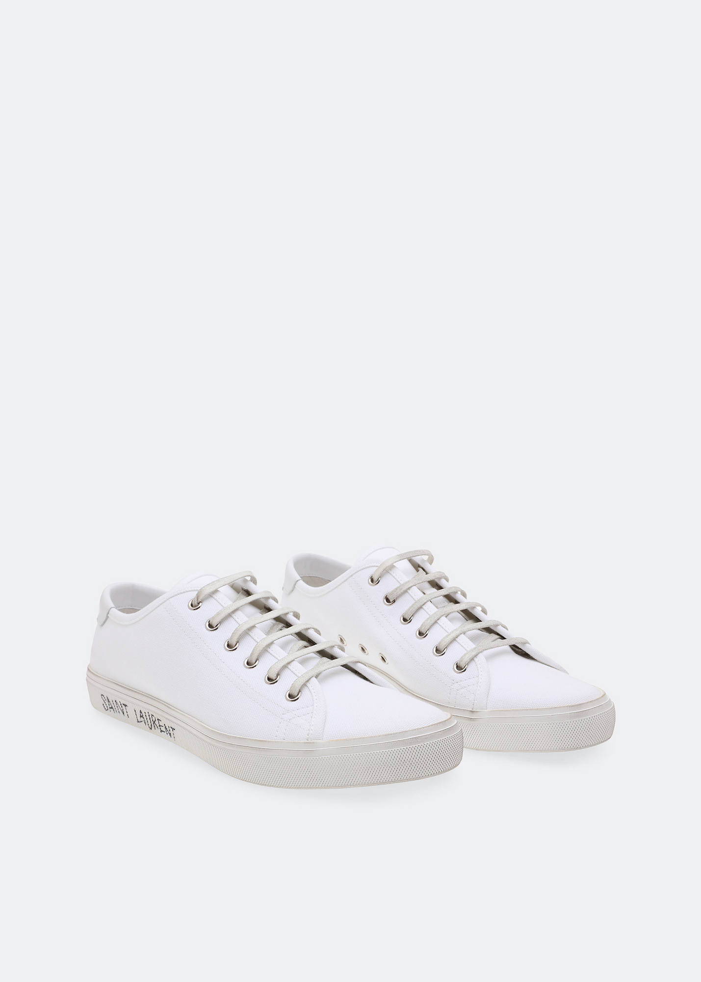 【関税負担】 SAINT LAURENT MALIBU SNEAKERS Saint Laurent Malibu sneakers for Men - White in KSA | Level