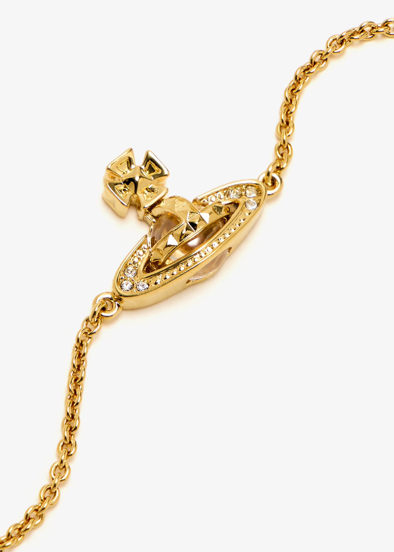 Vivienne Westwood｜ (PINA BAS RELIEF BRACELET (61020066 Vivienne Westwood Pina Bas Relief bracelet for Women - Gold