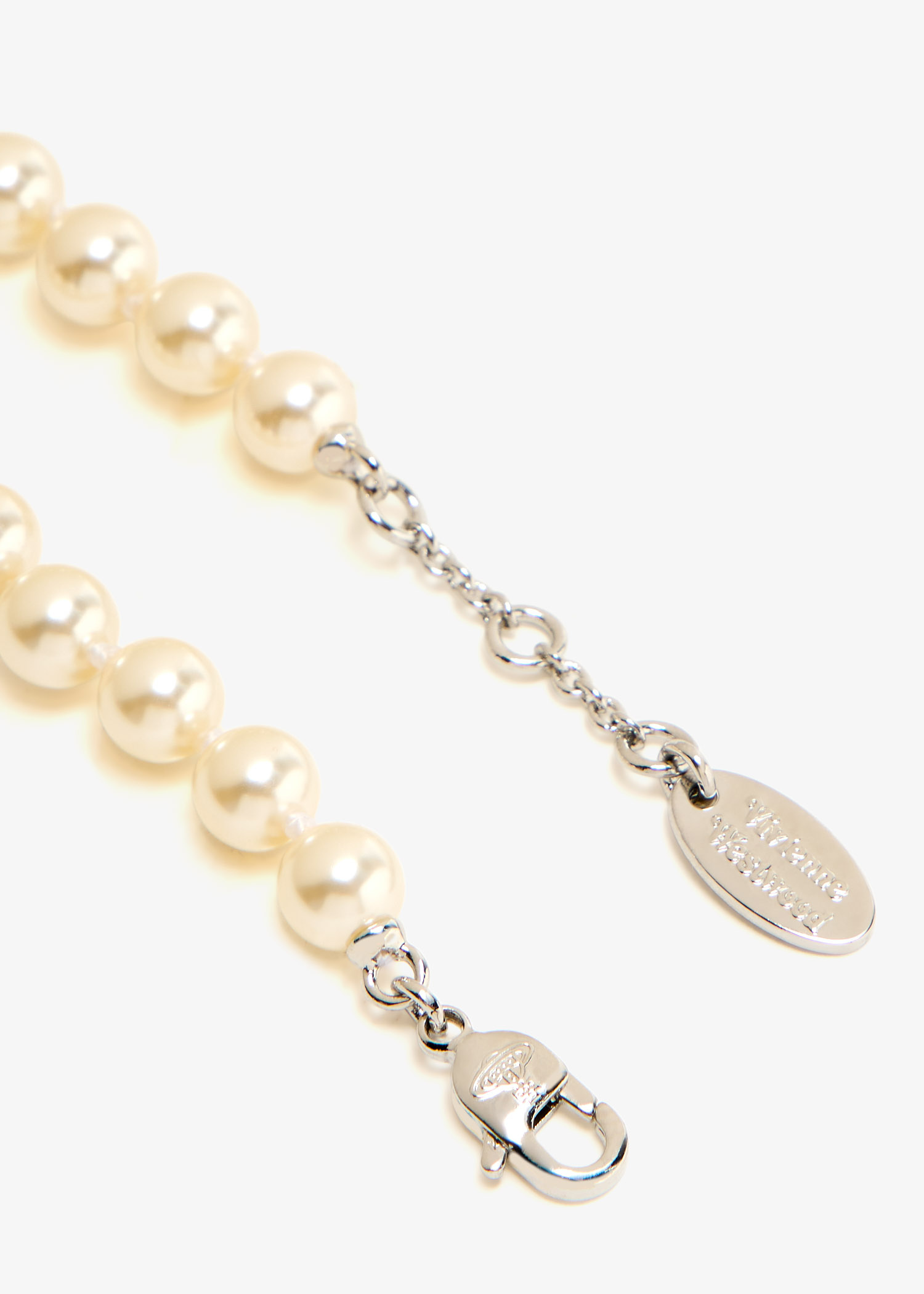 Vivienne Westwood :: LUCRECE BRACELET ブレスレット Lucrece Bracelet in PLATINUM-WHITE-CZ | Vivienne Westwood®