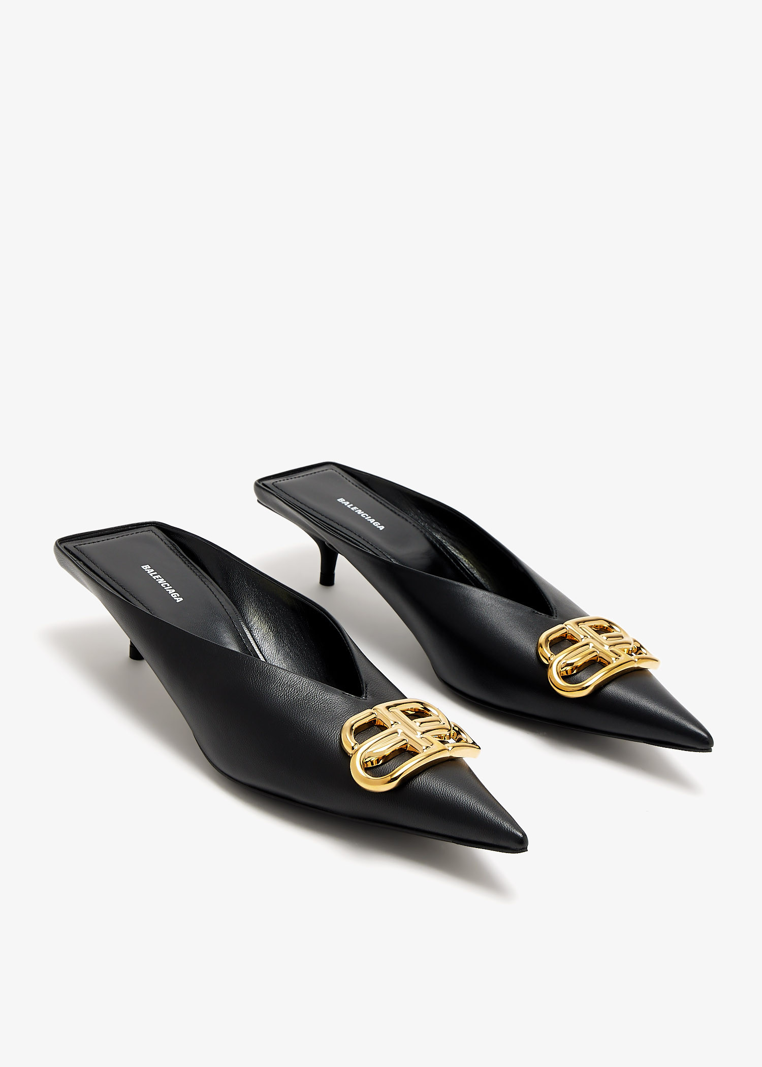 Balenciaga BB Square knife mules for Women - Black in UAE