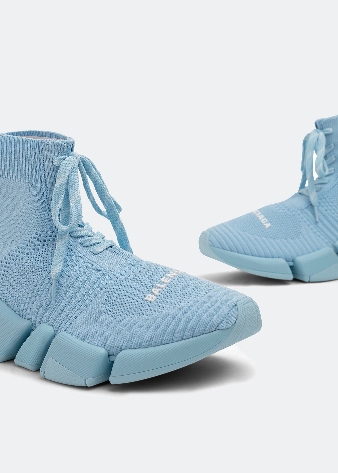 Balenciaga Speed 2.0 lace up sneakers for Women - Blue in