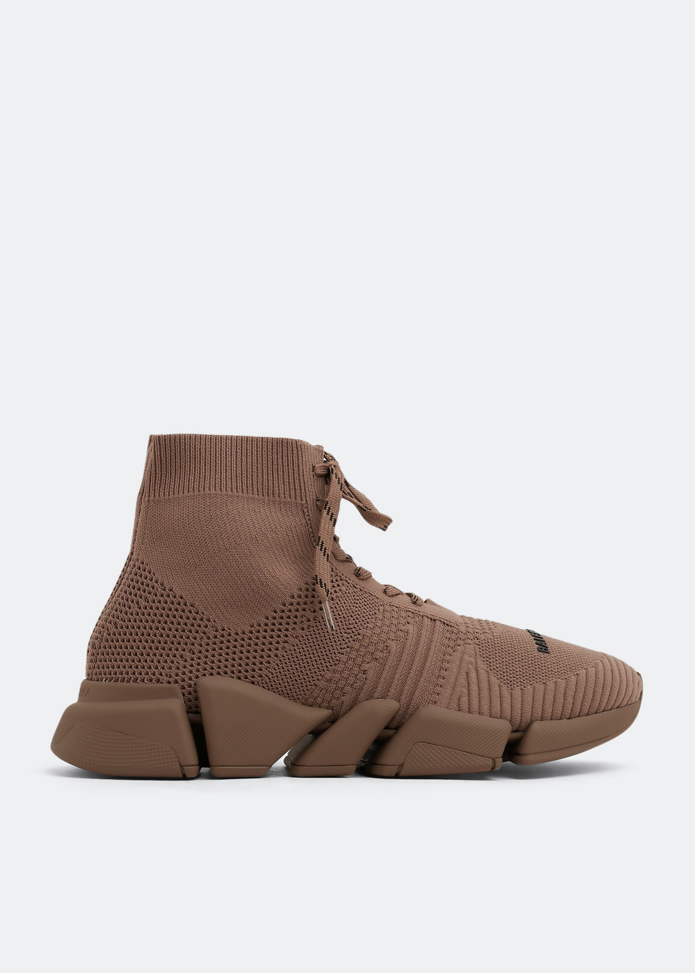 Balenciaga Speed 2.0 lace up sneakers for Men - Brown in