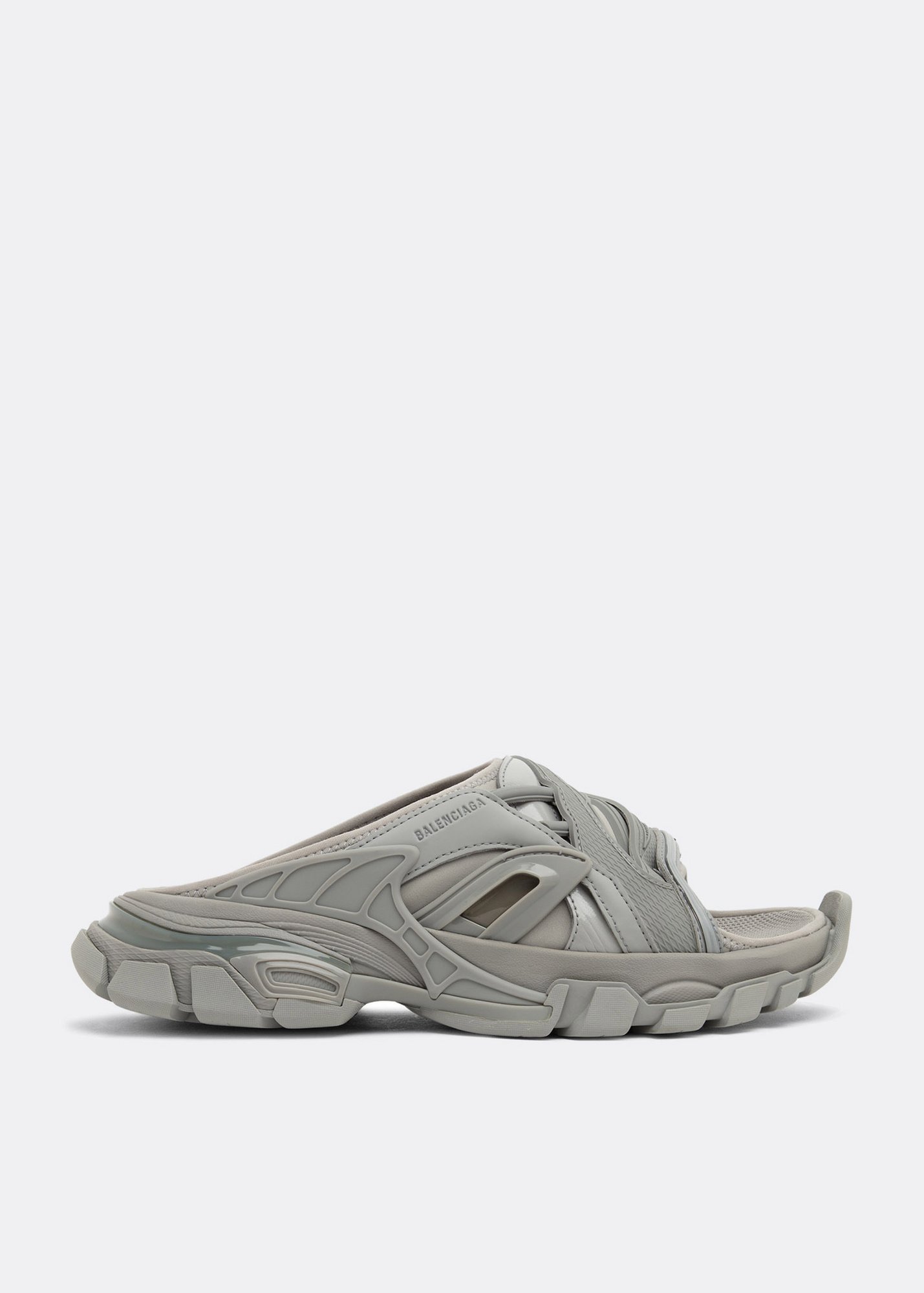 Balenciaga Track slide sandals for Women - Grey in Oman | Level Shoes