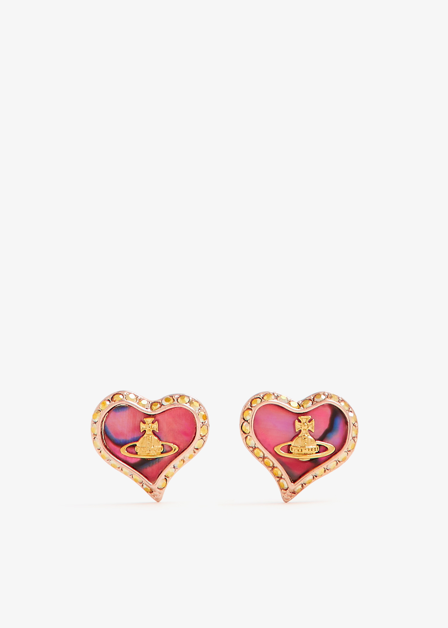 Vivienne Westwood Petra stud earrings for Women - Pink in