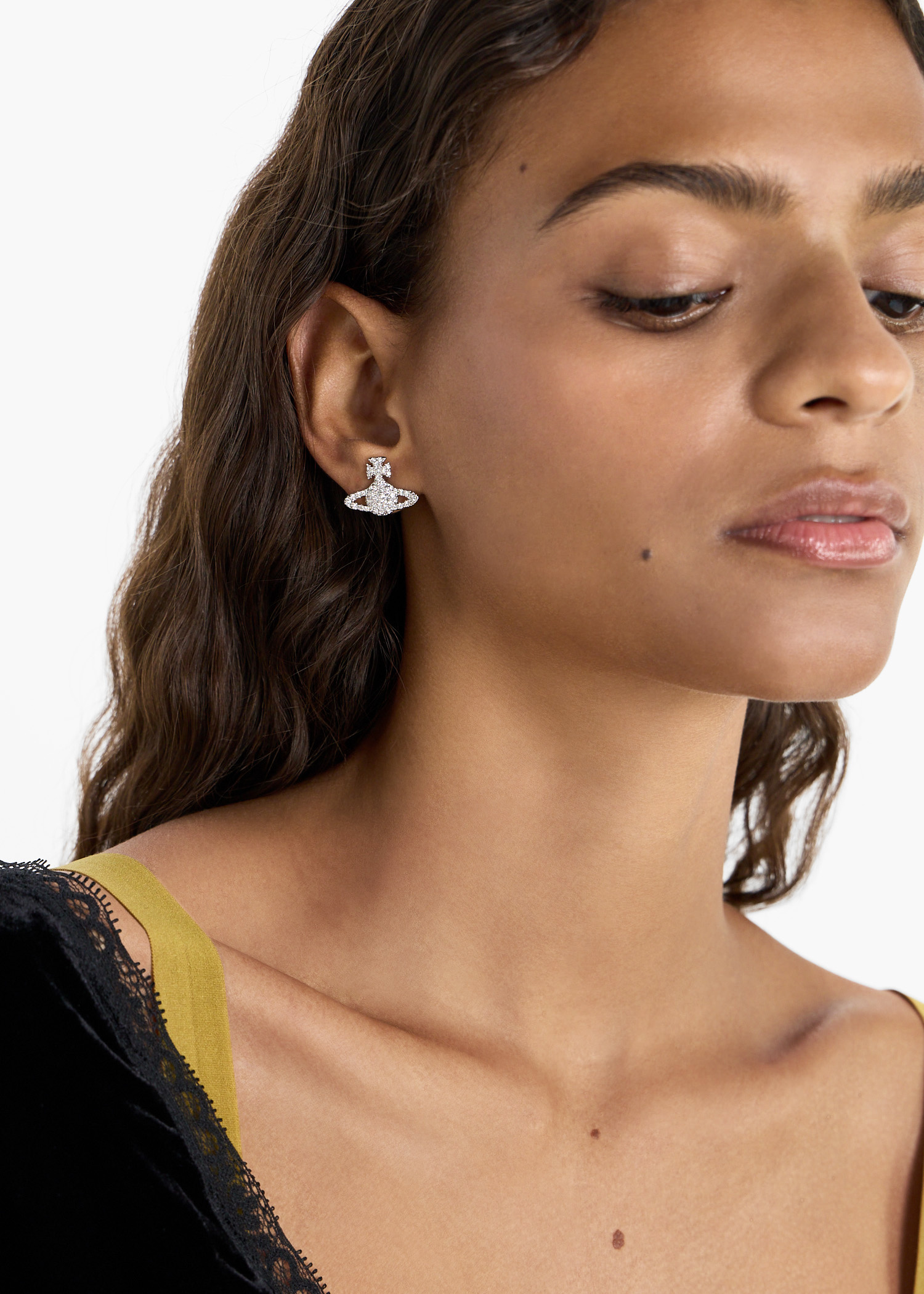 Vivienne Westwood Grace Bas Relief stud earrings for Women