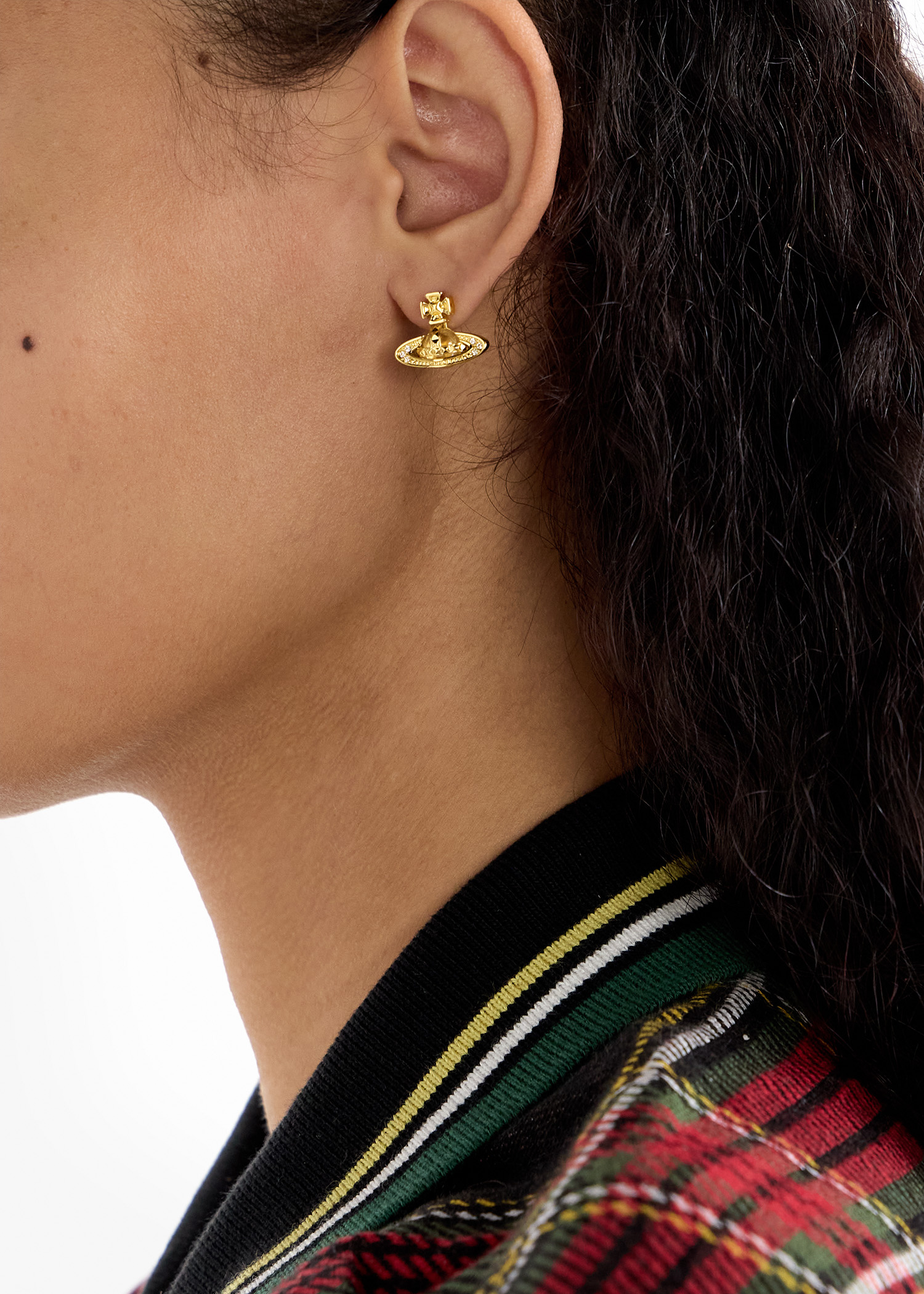 Vivienne Westwood Pina Bas Relief stud earrings for Women