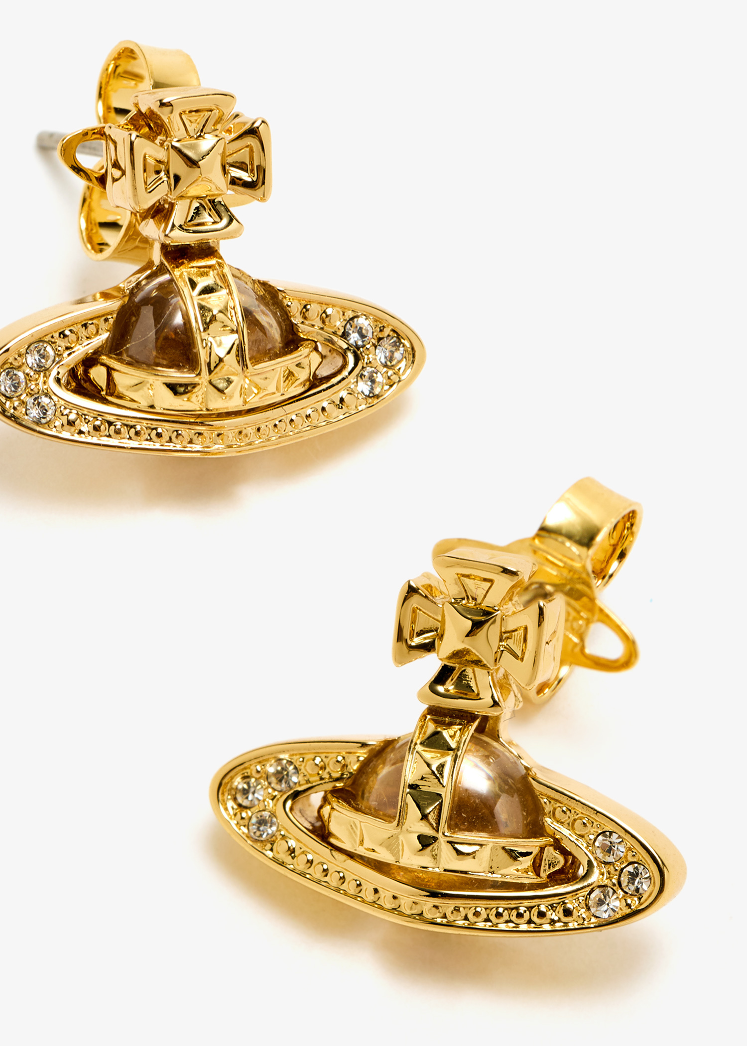 Vivienne Westwood Pina Bas Relief stud earrings for Women