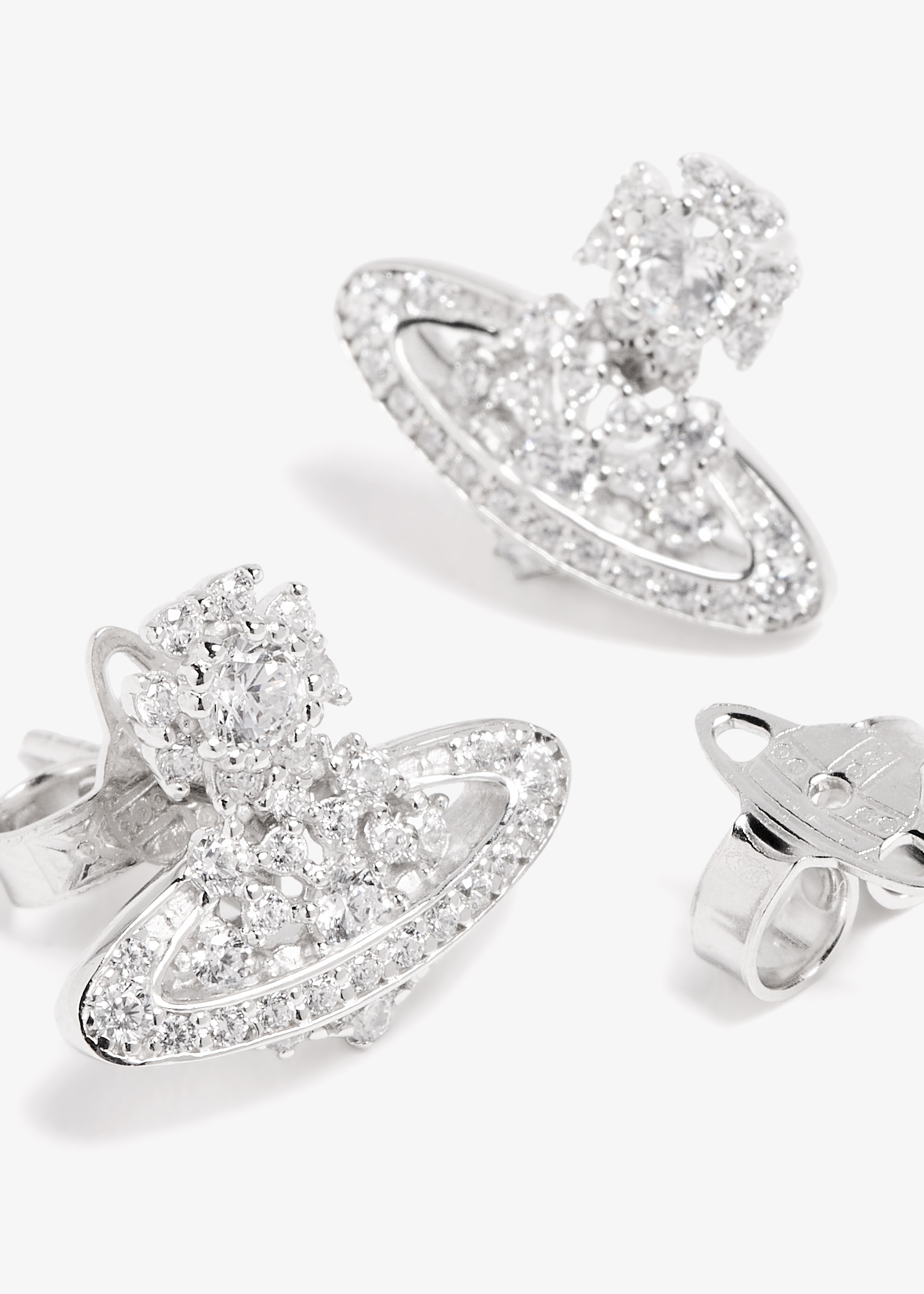 Vivienne Westwood Narcissa earrings for Women - Silver in UAE